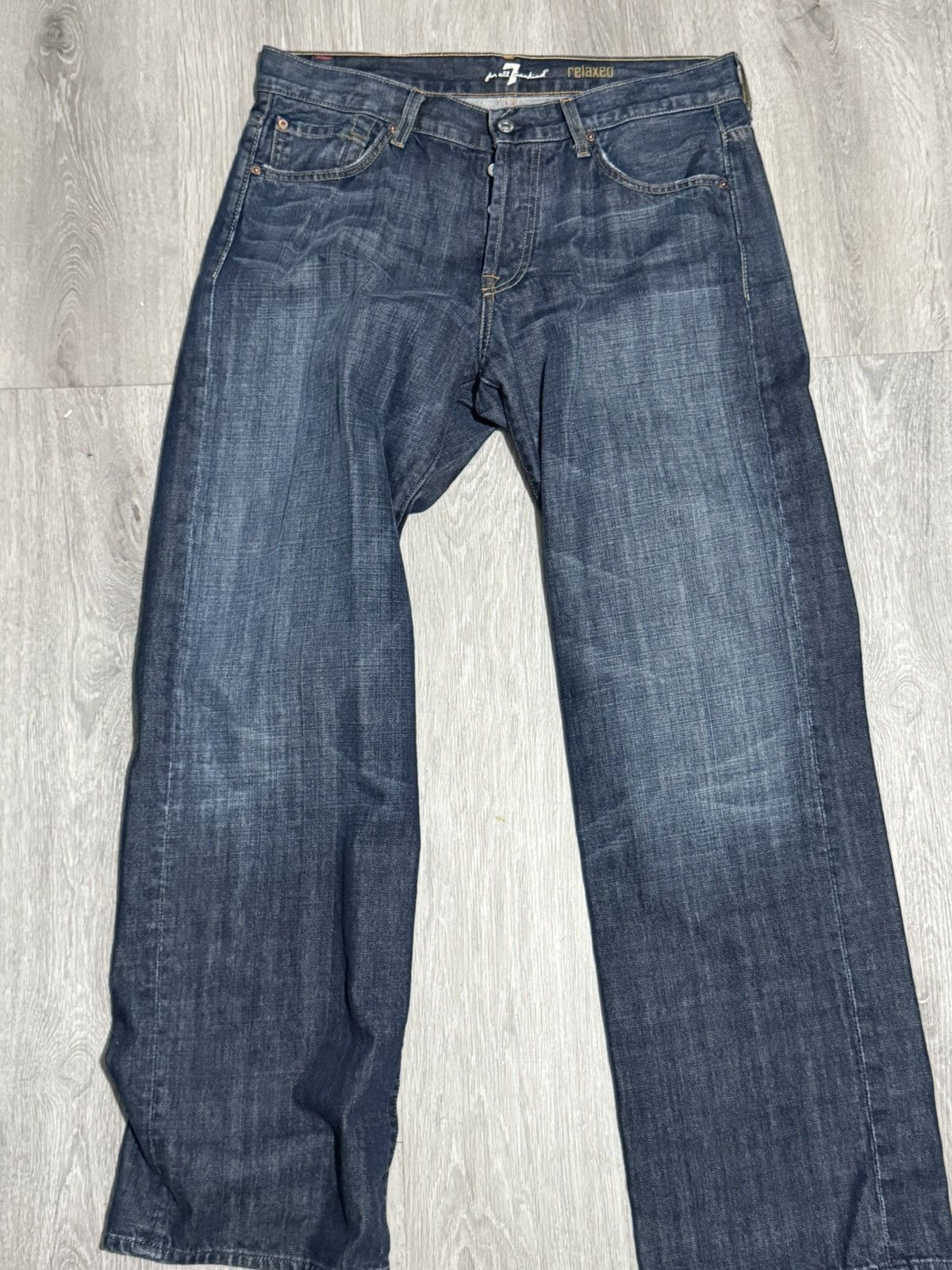 7 For All Mankind Vintage 7 for all mankind jeans Size US 34 / EU 50 - 1 Thumbnail