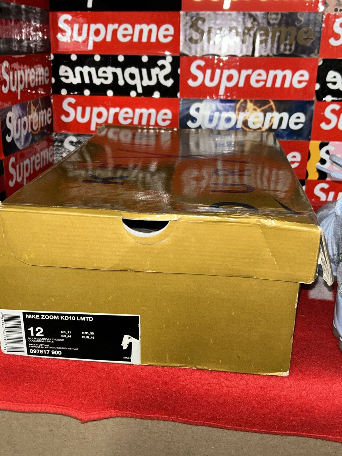 Nike Nike KD 10 Limited Anniversary 897817-900 size 12 with box Size US 12 / EU 45 - 11 Thumbnail