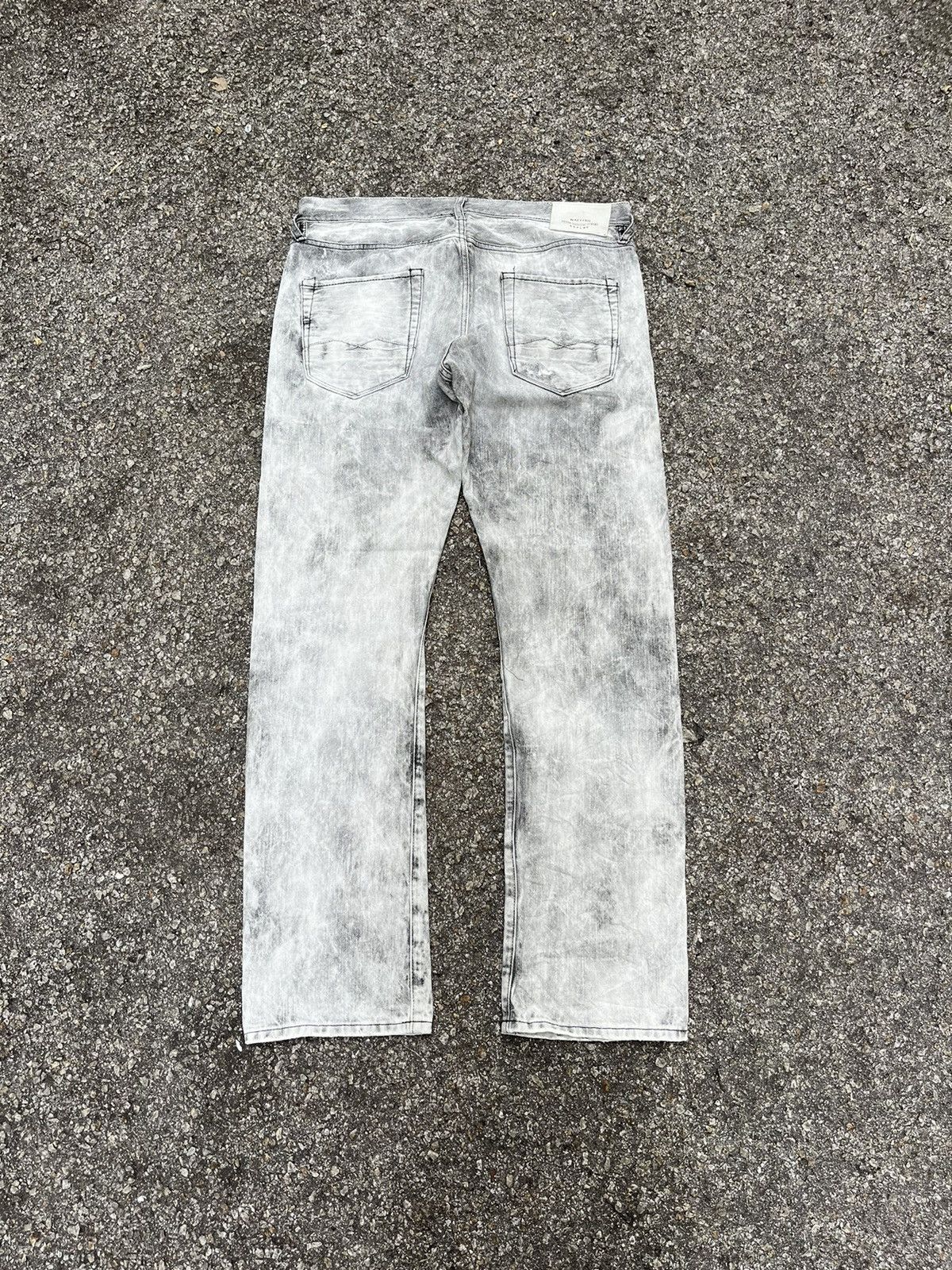Hysteric Glamour Replay Maestro Denim Acid Washed Vintage Y2K Jeans Size US 34 / EU 50 - 10 Thumbnail