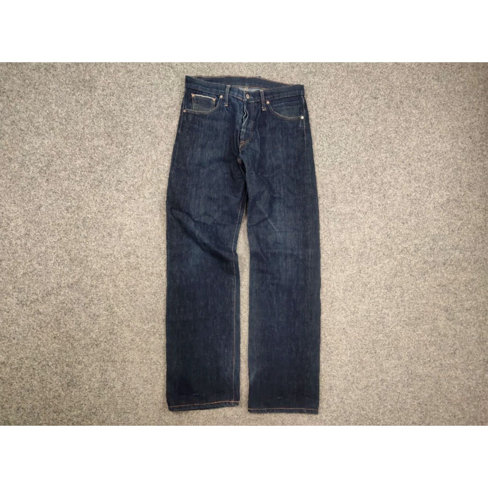 Denime VINTAGE Vintage D.H. Tribute Japanese Selvedge Faded Denim Jeans Size US 32 / EU 48 - 2 Thumbnail