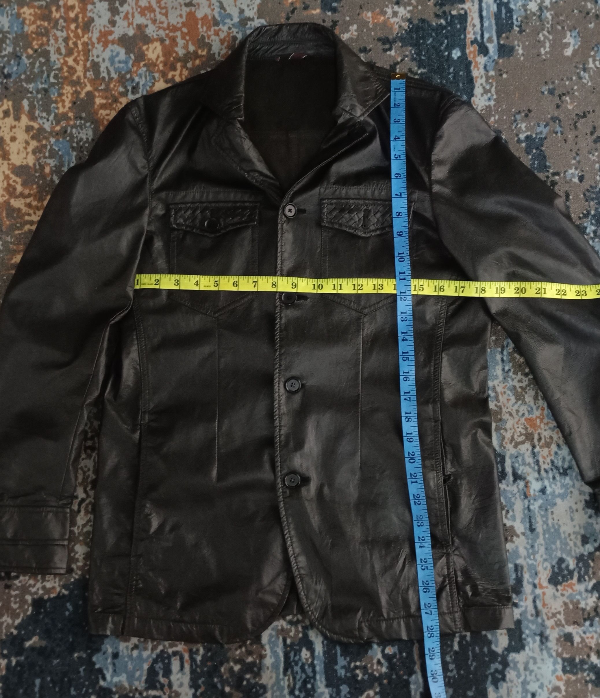 Alexander Julian Vintage🔥 ALEXANDER JULIAN Faux Leather Jacket Size US M / EU 48-50 / 2 - 15 Thumbnail