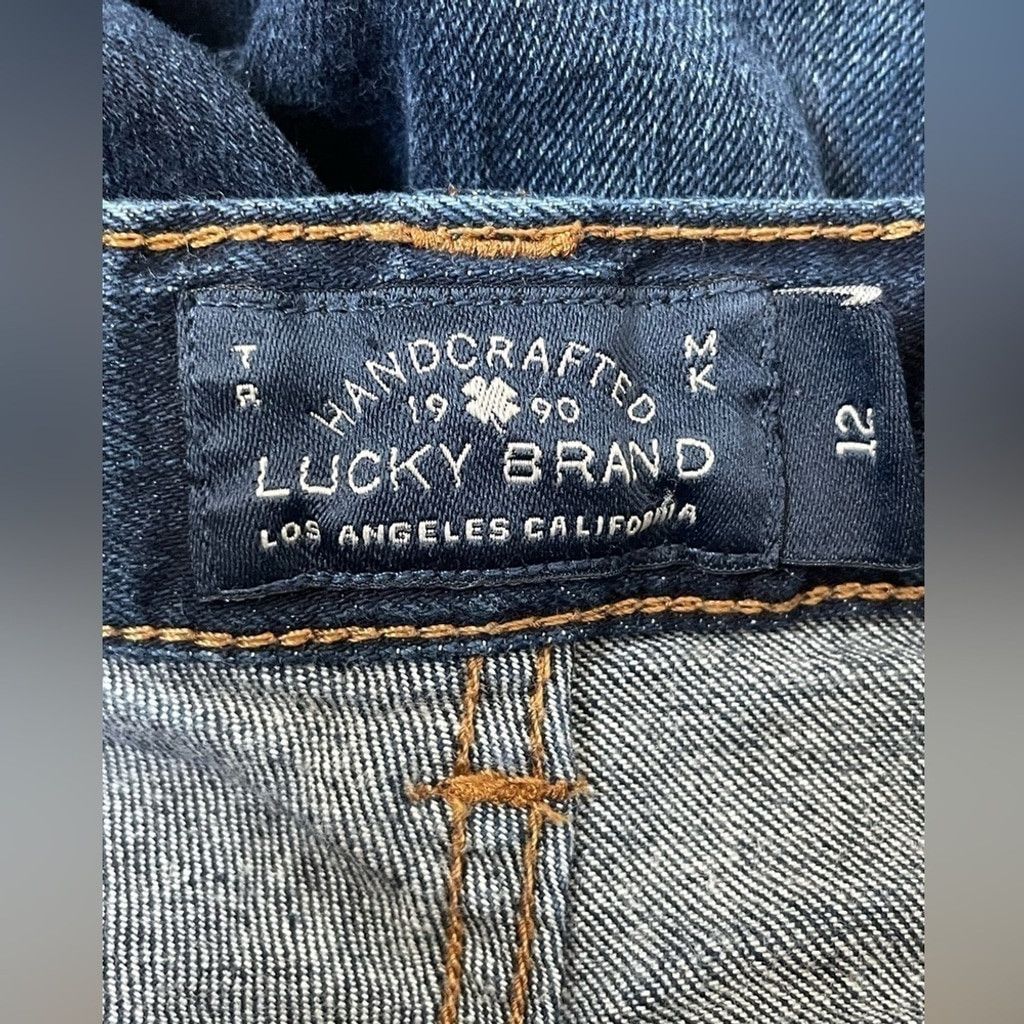Lucky Brand LUCKY BRAND Classic Straight Jean Blue Jean Girls SIZE 12. Size 34" / US 12 / IT 48 - 7 Thumbnail