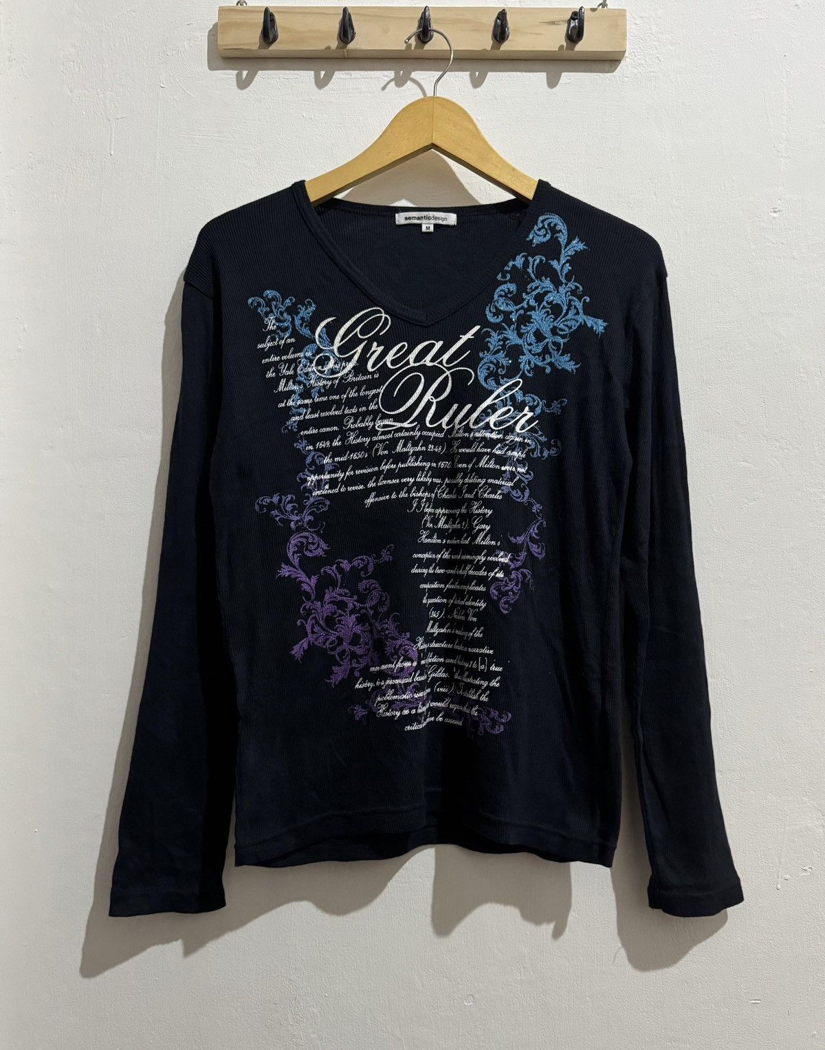 semanticdesign Y2k Semantic design ifsixwasnine style knit longsleeve Size US M / EU 48-50 / 2 - 1 Thumbnail