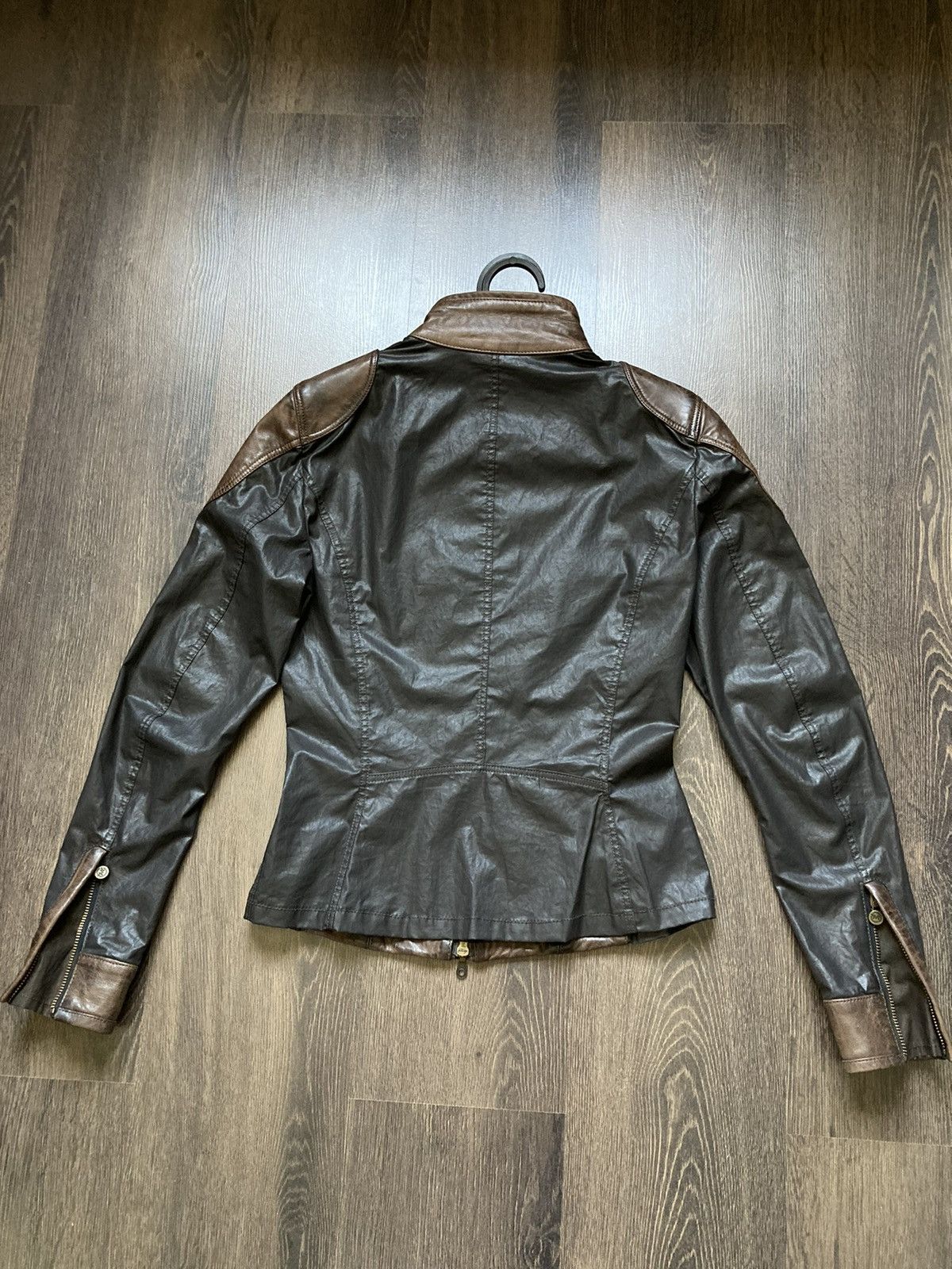 Matchless × Vintage Matchless British Men Leather Jacket Size 42 Made In Italy Size S / US 4 / IT 40 - 9 Thumbnail