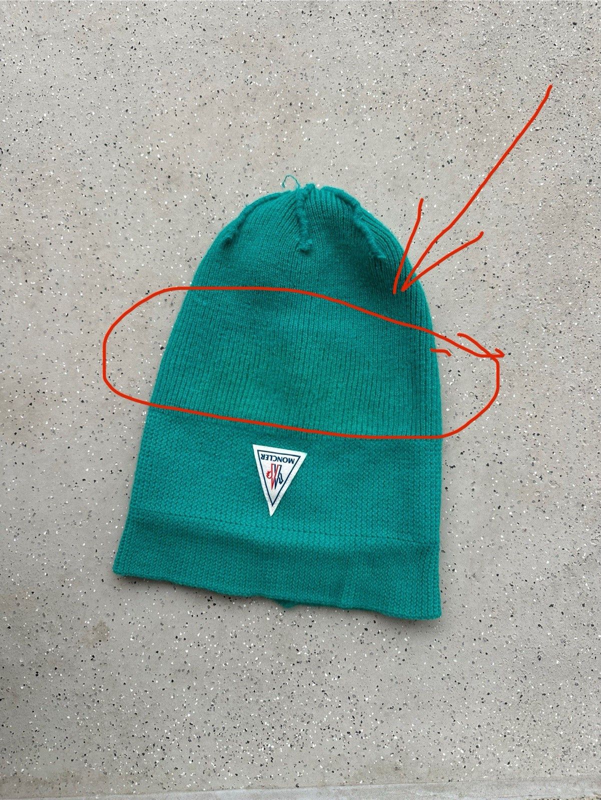 Moncler Vintage 1980s 80s Moncler beanie hat rare retro bloke Size ONE SIZE - 5 Thumbnail