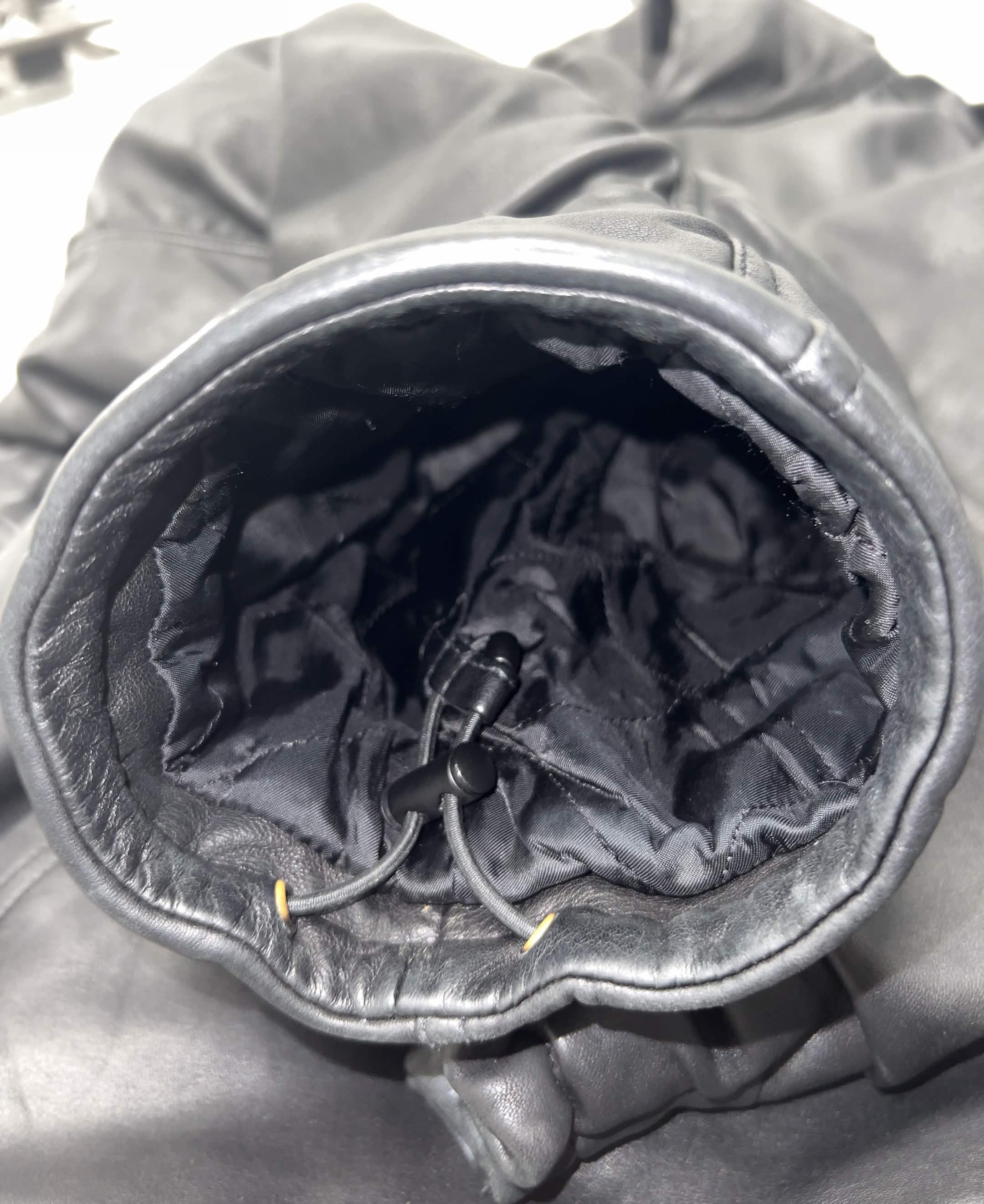 Balenciaga Balenciaga Leather Hoodie (Denma) Size US M / EU 48-50 / 2 - 12 Thumbnail