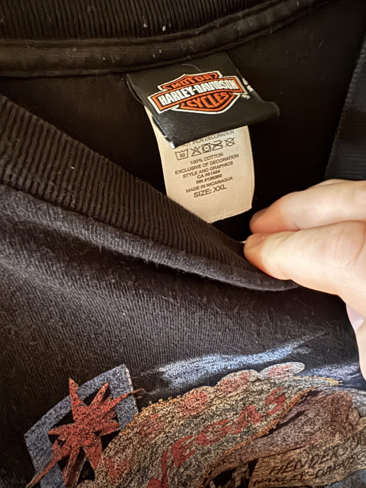 Harley Davidson Harley Davidson Las Vegas vintage 2XL XXL Size US XXL / EU 58 / 5 - 3 Thumbnail