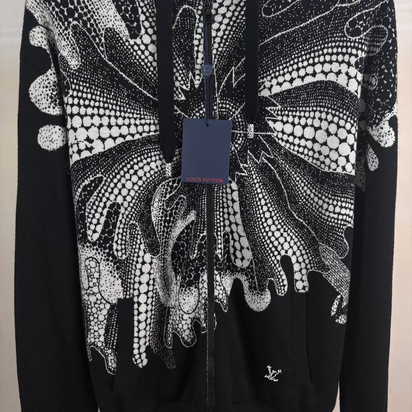 Louis Vuitton LV Yayoi Kusama x Zip Hoodie L new 95wool5nylon Size US L / EU 52-54 / 3 - 4 Thumbnail