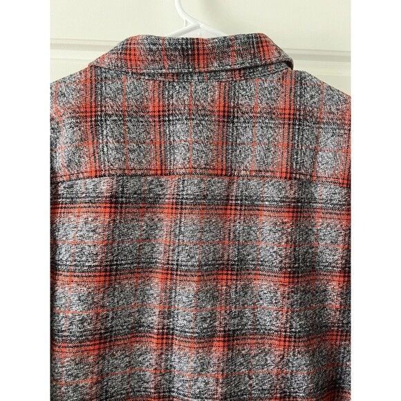 Calvin Klein Calvin Klein Mens Gray & Red Plaid Button-Up Long-Sleeve Shi Size US L / EU 52-54 / 3 - 10 Thumbnail