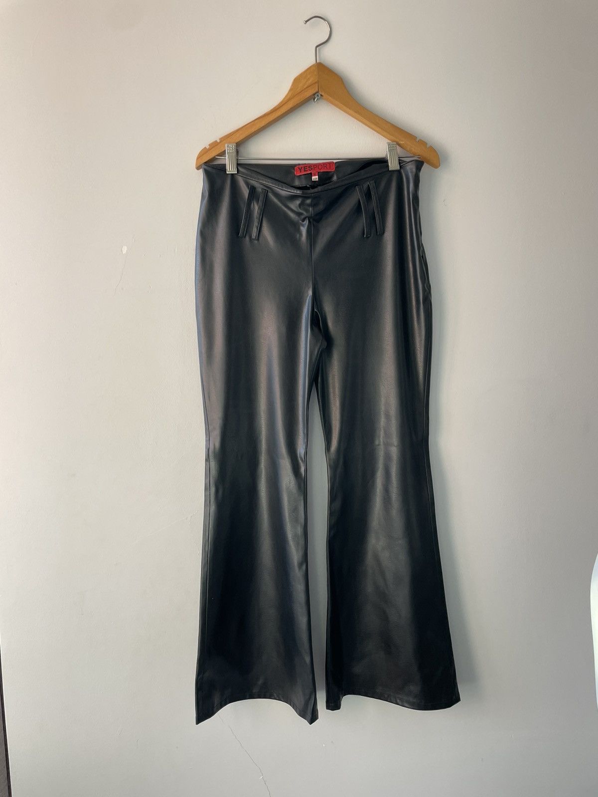 Vintage Vintage vegan leather trousers Size 26" / US 2 / IT 38 - 5 Thumbnail