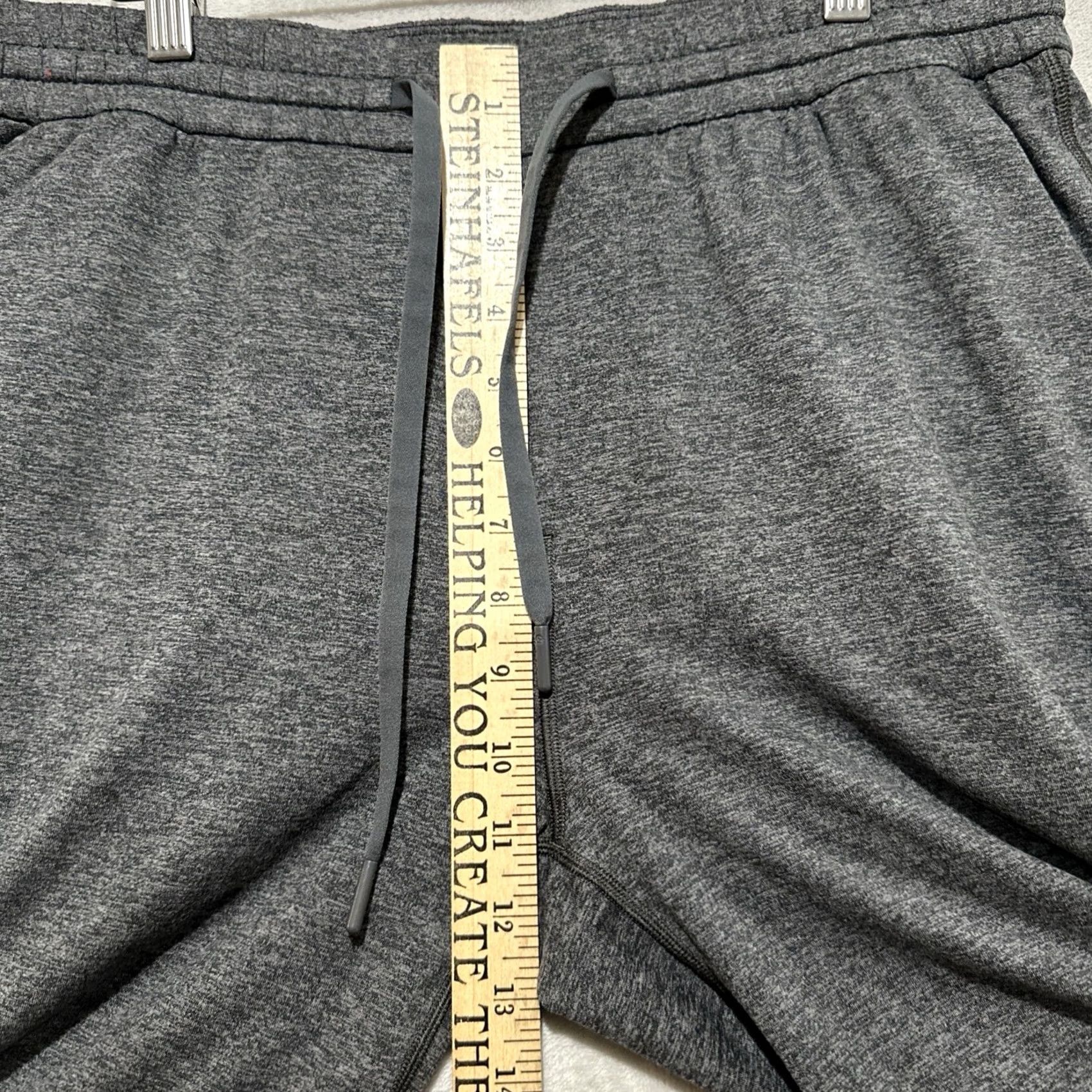 Lululemon Lululemon Surge Jogger Mens L Black Heather Gray Athletic Running Pants Tapered Size US 33 - 6 Thumbnail