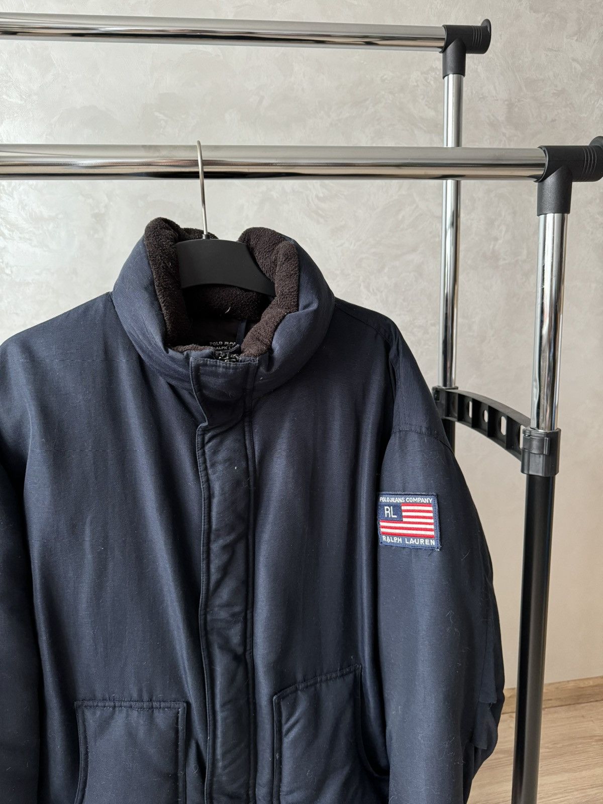Vintage Vintage Polo Ralph Lauren Jeans 90s Puffer Down Jacket USA Size US L / EU 52-54 / 3 - 3 Thumbnail