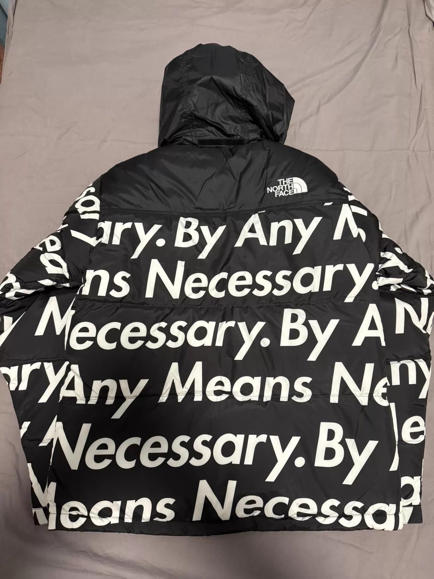 Supreme Supreme down jacket black M new rare reversed sleeve tag Size US M / EU 48-50 / 2 - 2 Thumbnail