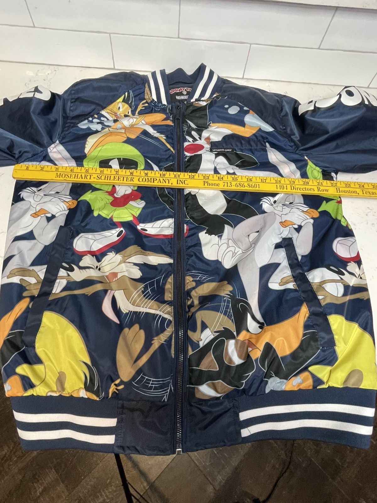Warner Bros Warner Bros Looney Tunes Members Only Jacket Sz M Size US M / EU 48-50 / 2 - 4 Thumbnail