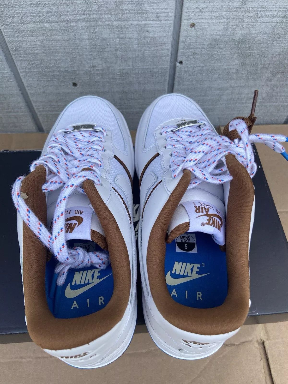 Nike Nike Air Force 1 '07 LX White Light British Tan 5m/6.5w Size US 5 / EU 37 - 4 Thumbnail