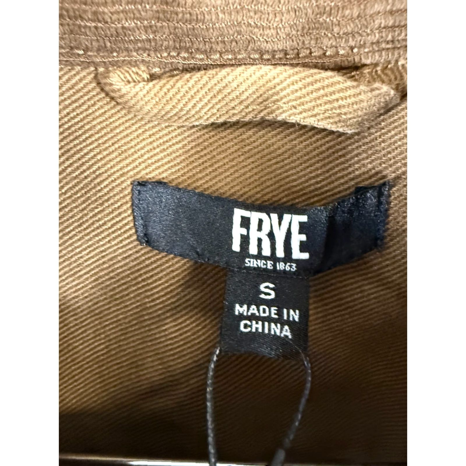 Frye Frye Shirt Jacket Barn Shacket Mens S Brown Corduroy Button Front Long Sleeve Pockets NWT Vintage: No Size US S / EU 44-46 / 1 - 6 Thumbnail