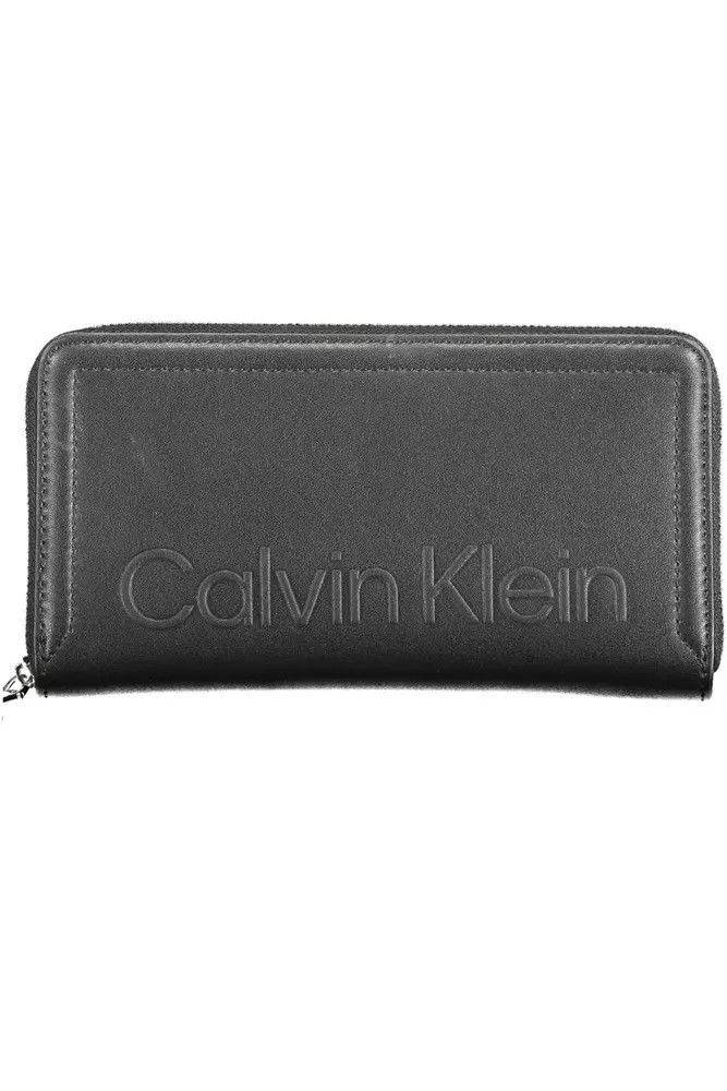 Calvin Klein Black Polyethylene Women Women's Wallet Size ONE SIZE - 1 Thumbnail