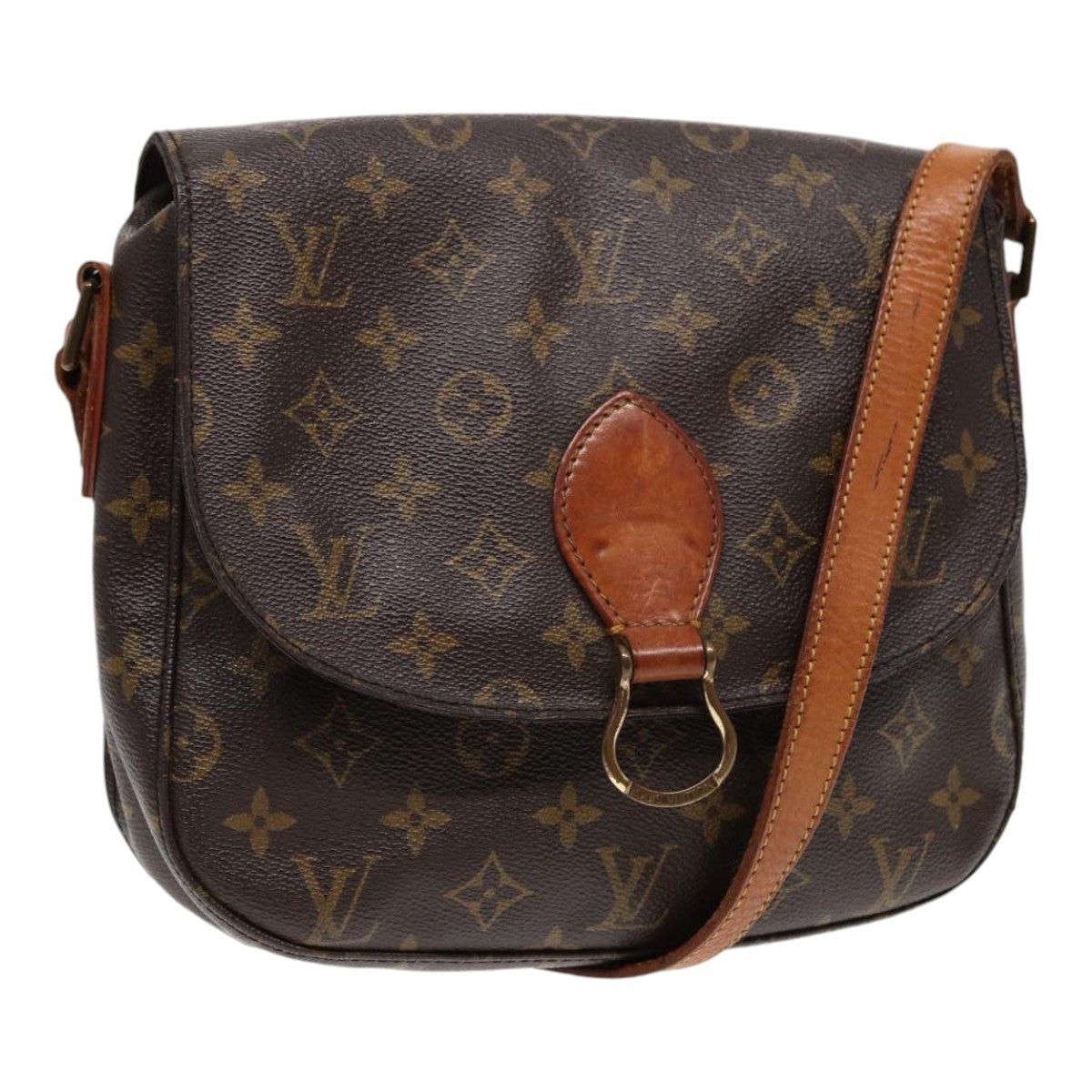 Louis Vuitton LOUIS VUITTON Monogram Saint Cloud GM Shoulder Bag M51242 Size ONE SIZE - 1 Thumbnail