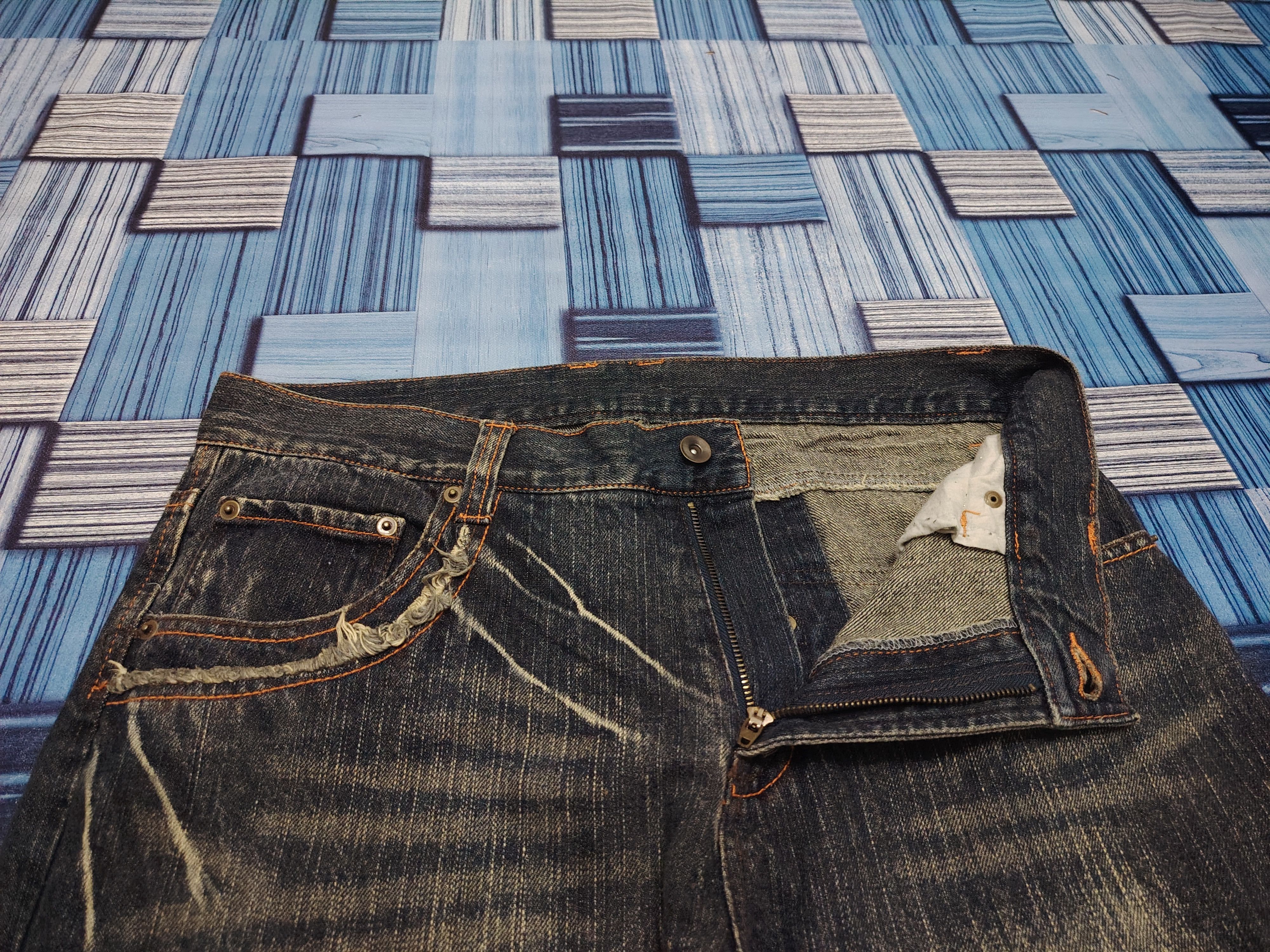 The GV Gallery Japanese Clone Devgru Flared Jeans Size US 33 - 10 Thumbnail