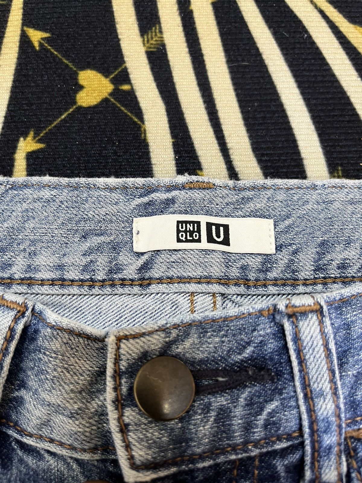 Christophe Lemaire × Uniqlo Vintage Uniqlo U Baggy Distressed Denim Size US 28 / EU 44 - 9 Thumbnail
