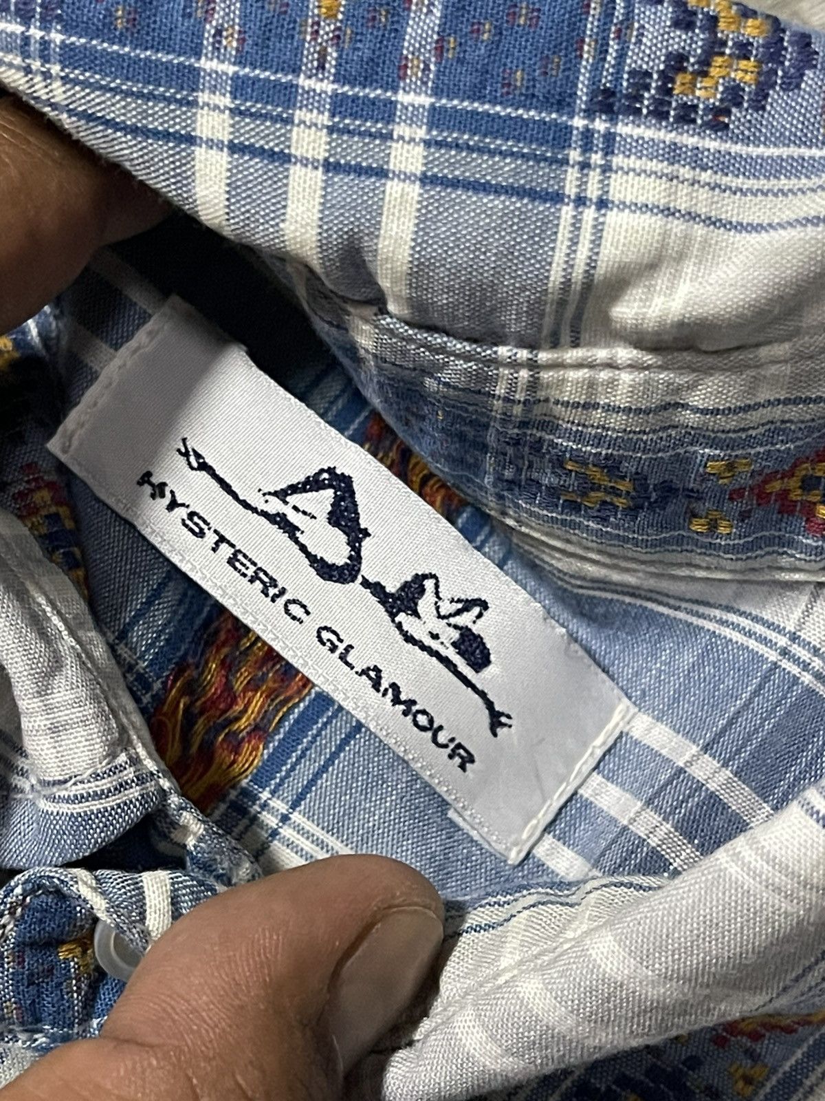 Hysteric Glamour × Vintage Vintage Hysteric Glamour Western Shirts Size S / US 4 / IT 40 - 4 Thumbnail