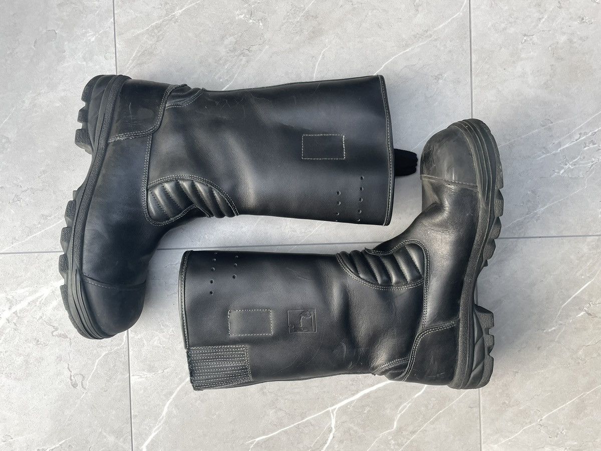 Vintage 70s Vintage Military Black Leather Combat Boots Size US 9 / EU 42 - 8 Thumbnail