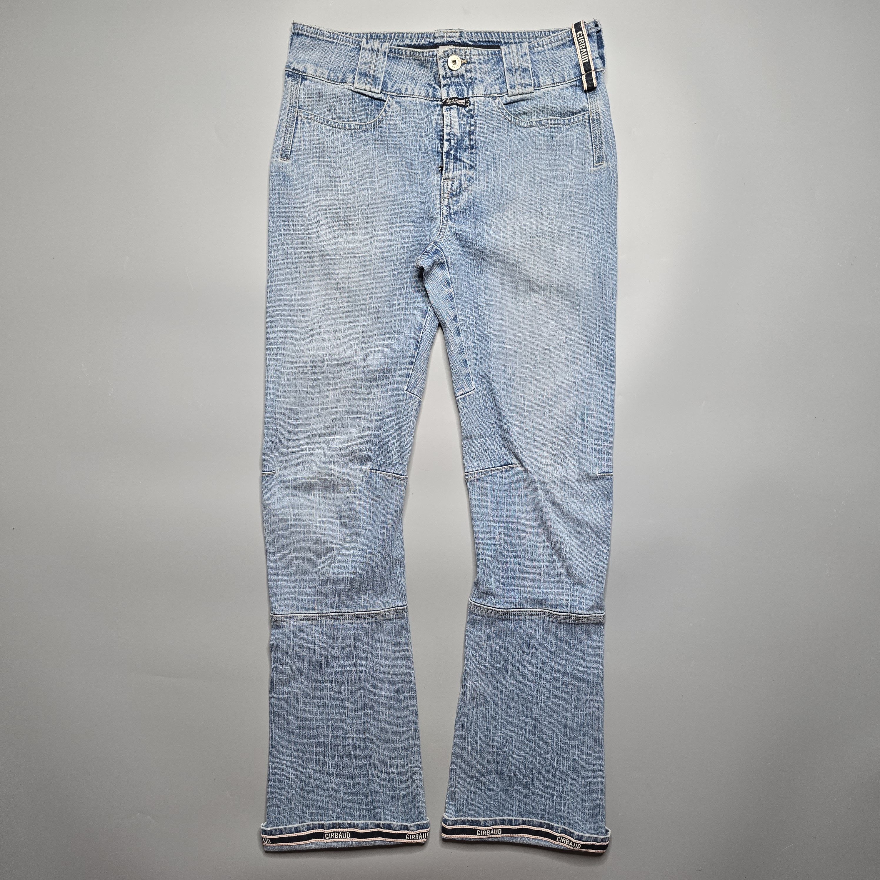 Marithe + Francois Girbaud MF+G - Y2K Bootcut Adjustable Length Jeans Size US 30 / EU 46 - 1 Thumbnail