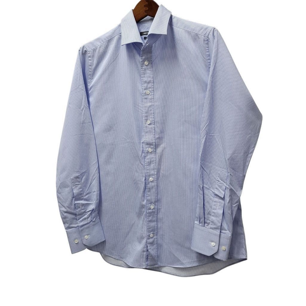 Indochino INDOCHINO Luxury Men's Long-Sleeves Dress Shirt Large Size 54L - 2 Thumbnail