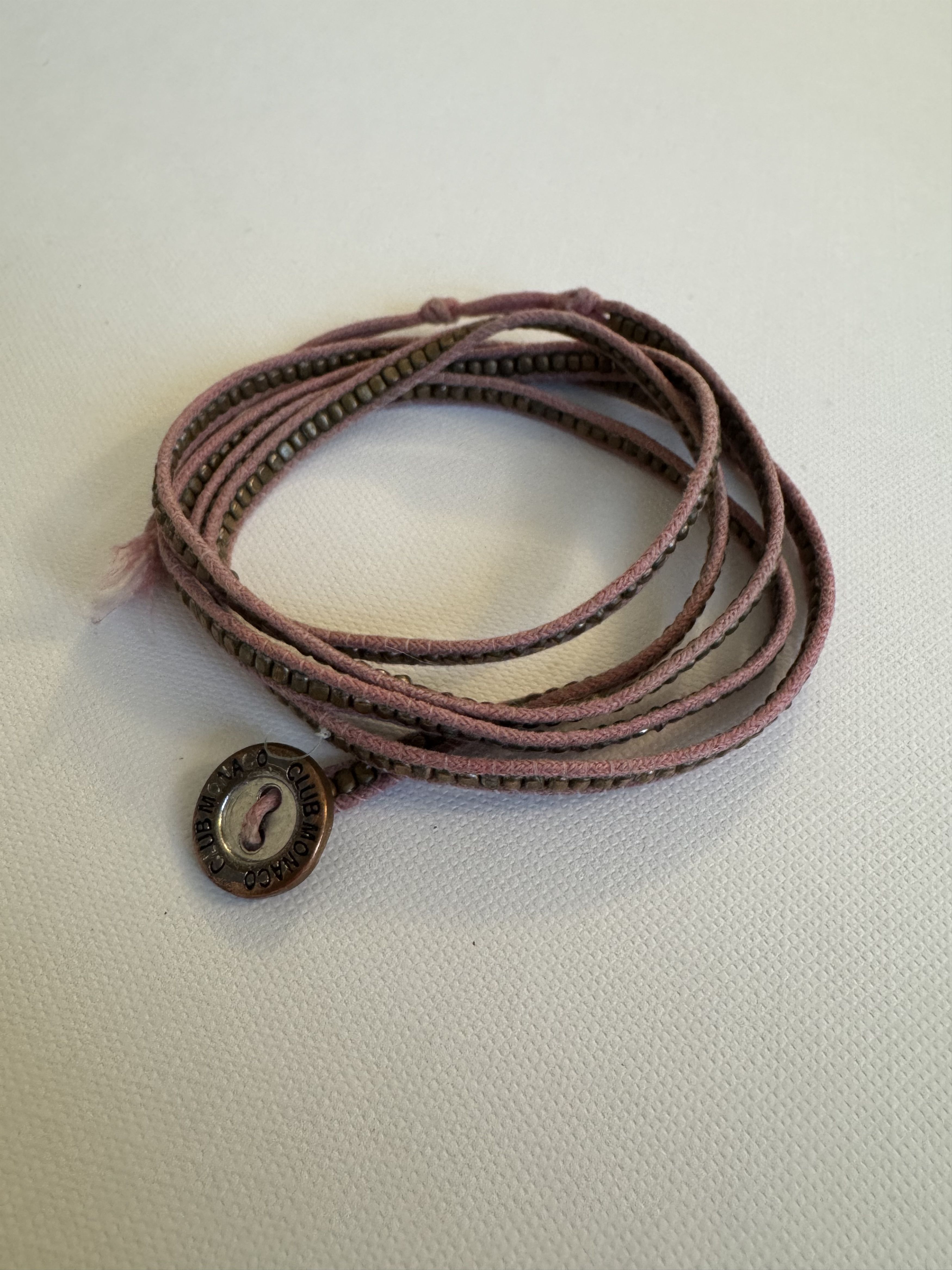 Club Monaco Vintage Beaded Wrap Bracelet Size ONE SIZE - 1 Thumbnail
