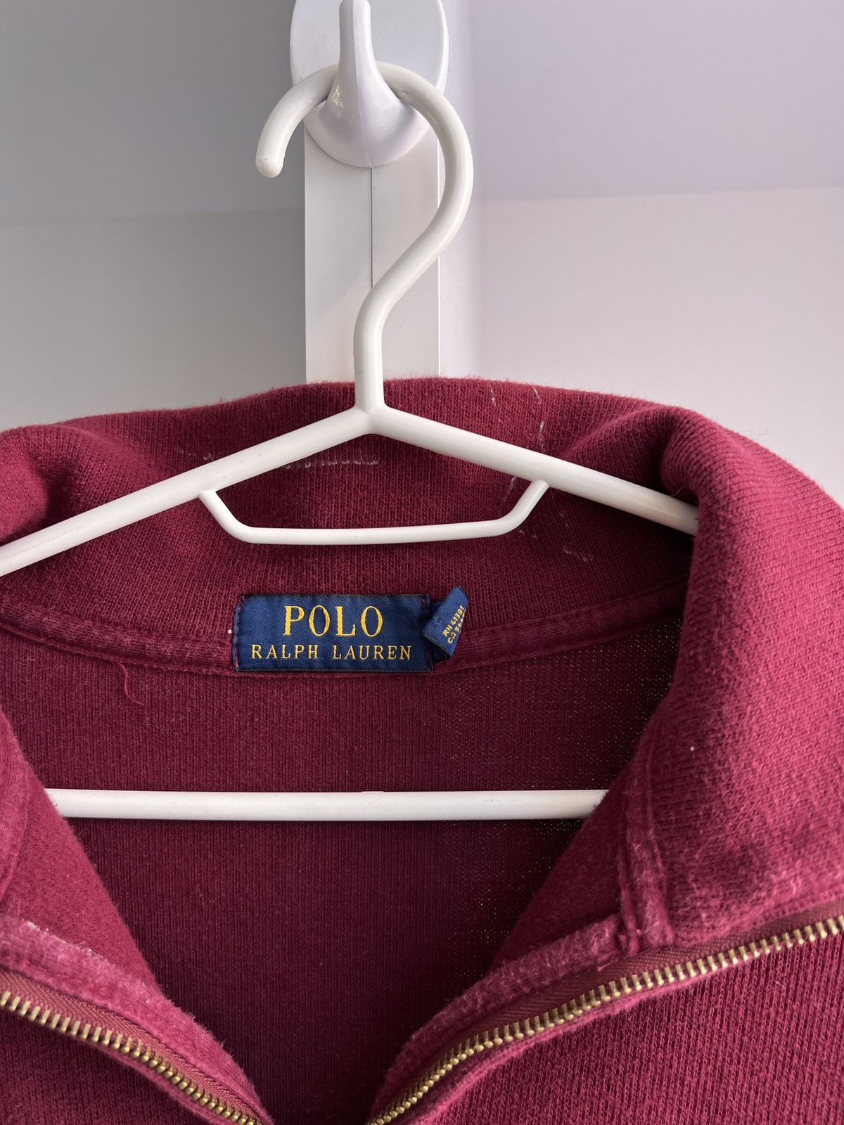 Polo Ralph Lauren × Vintage Vintage Polo Ralph Lauren 1/4 zip sweatshirt old money style Size US L / EU 52-54 / 3 - 6 Thumbnail