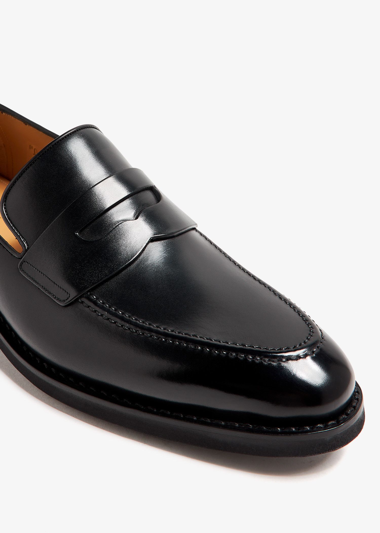 Bally o1y1224 Samius Penny Loafers in Black Size US 6 / EU 39 - 3 Thumbnail