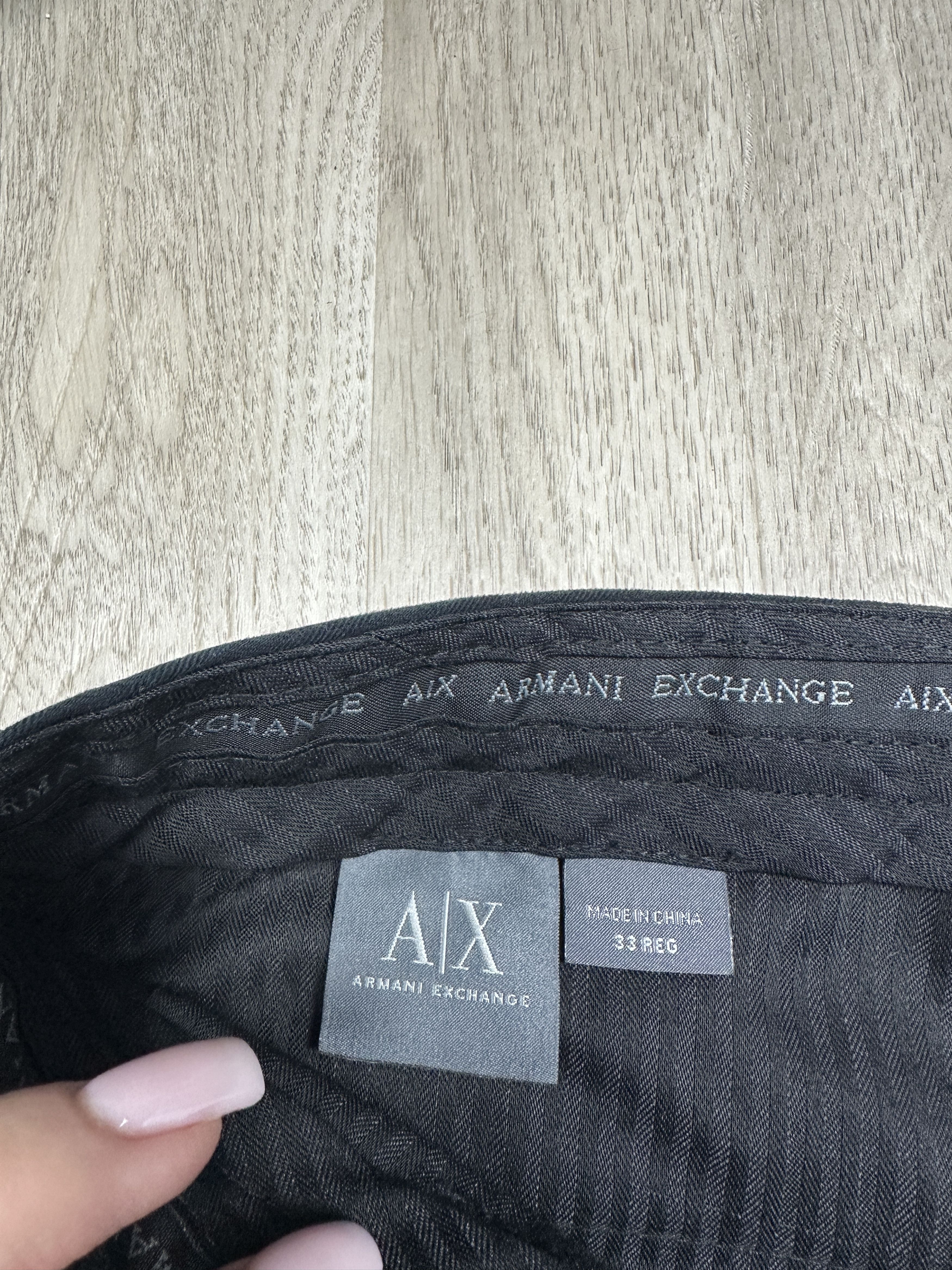 Armani Exchange Armani Exchange Mens Classic Trousers Chino Pants Size US 33 - 4 Thumbnail