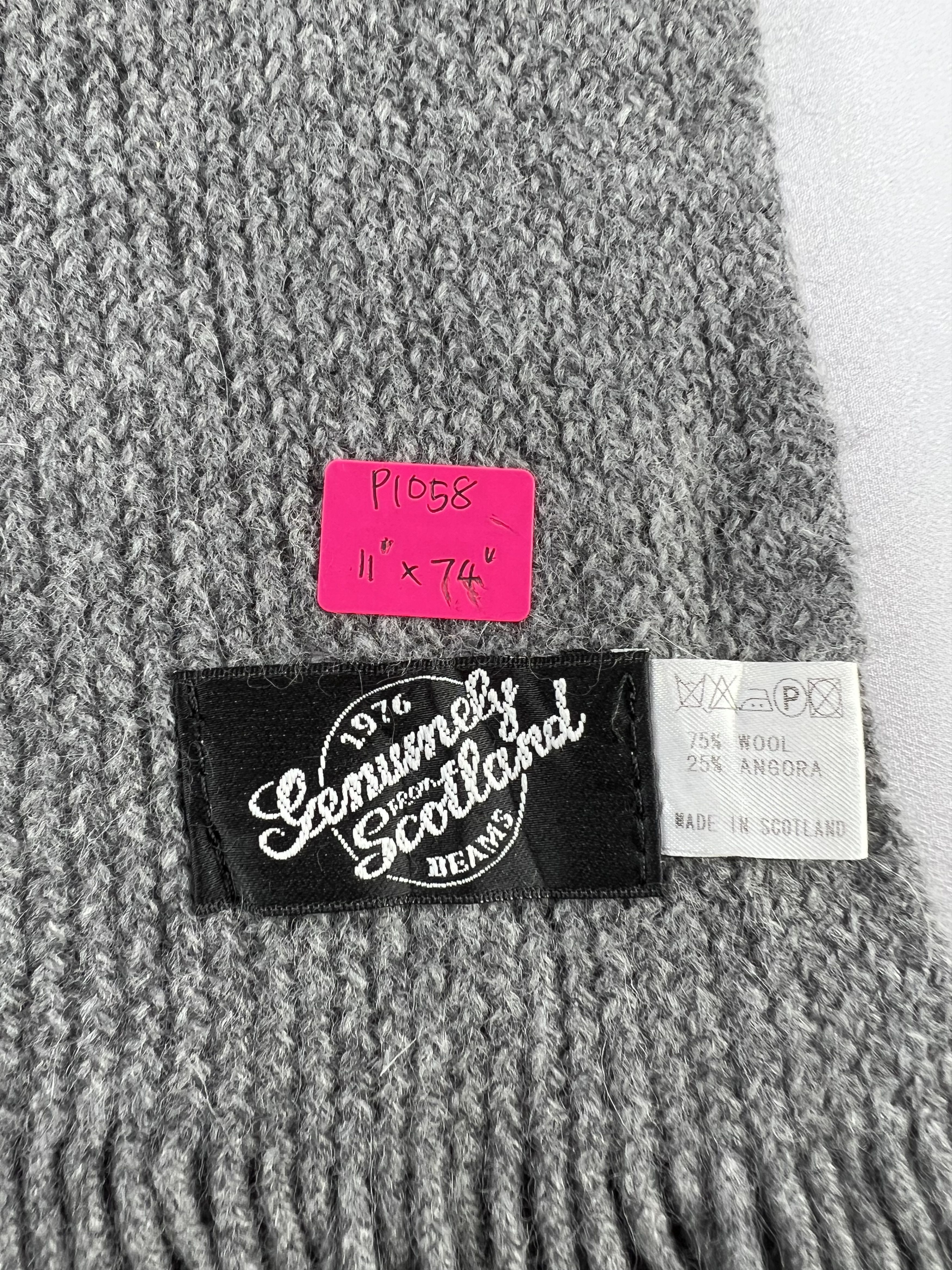 Beams Plus Beams Angora Wool Scarf / Muffler / Neckwear P1058 Size ONE SIZE - 4 Thumbnail