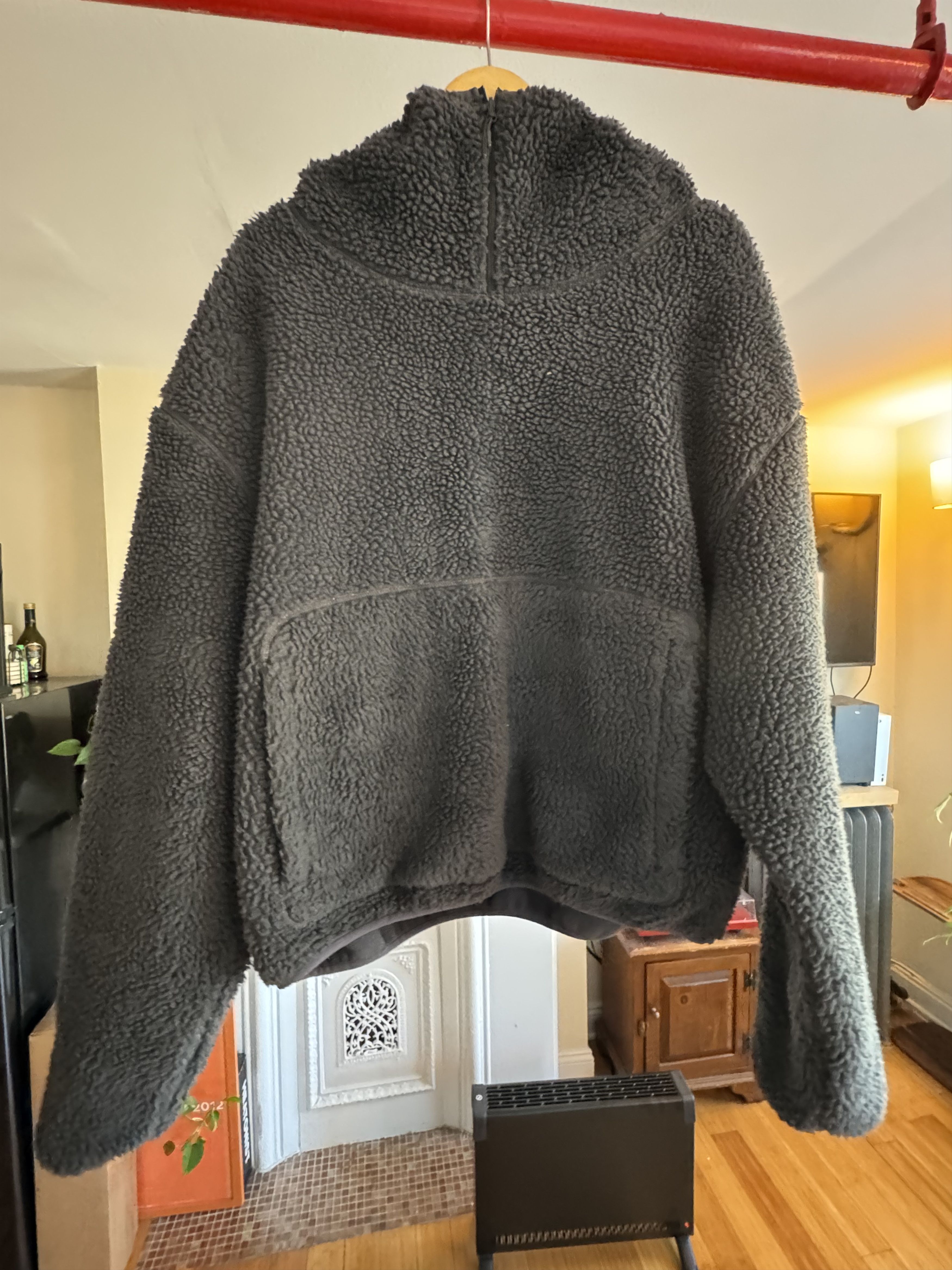 Entire Studios Entire Studios Fluffy Fleece Charcoal Pullover Size US L / EU 52-54 / 3 - 3 Thumbnail