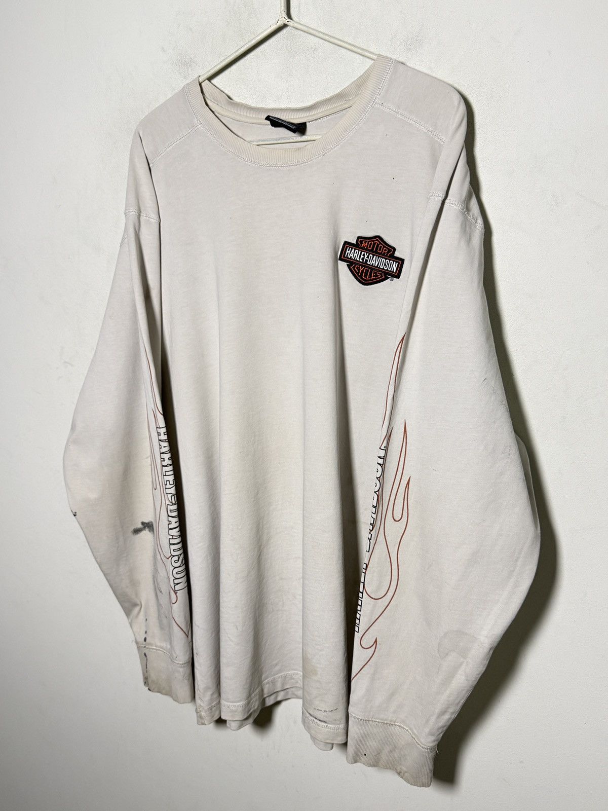 Harley Davidson vintage painters harley davidson long sleeve Size US XXL / EU 58 / 5 - 3 Thumbnail