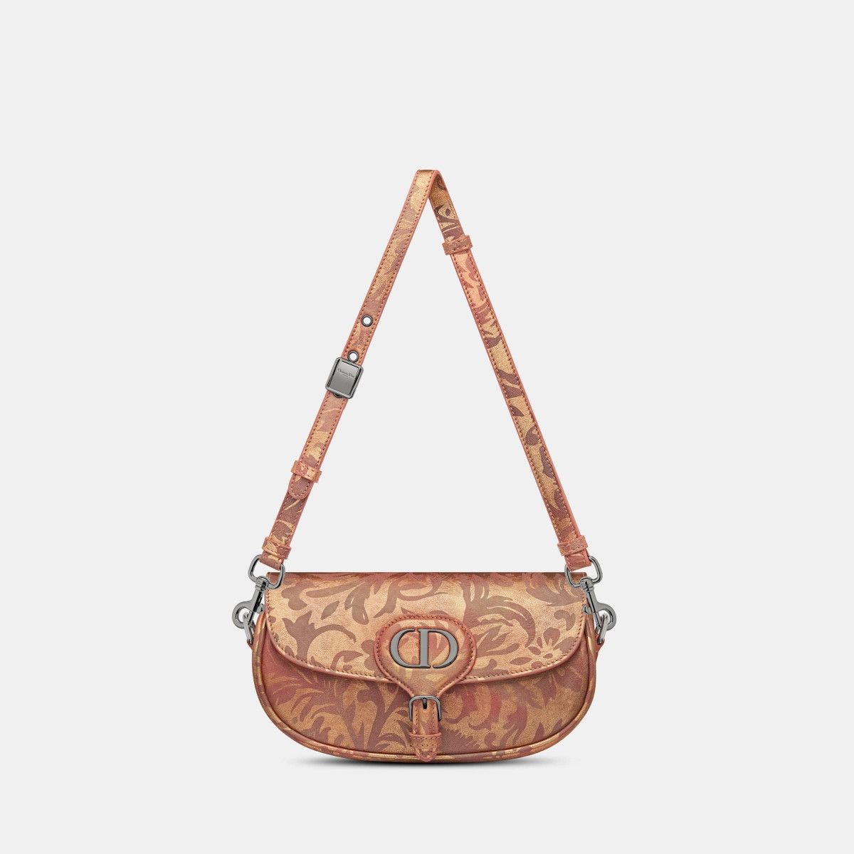 Dior o1bcso1str1124 Size: OS / East-West Bag in Metallic Pink Size ONE SIZE - 4 Thumbnail