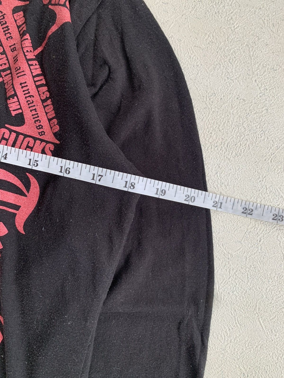 Le Grande Bleu (L.G.B.) CLASH AHEAS SICK JAPANESE TRIBAL POEM TEE IFSIX LGB STYLE Size US M / EU 48-50 / 2 - 8 Thumbnail