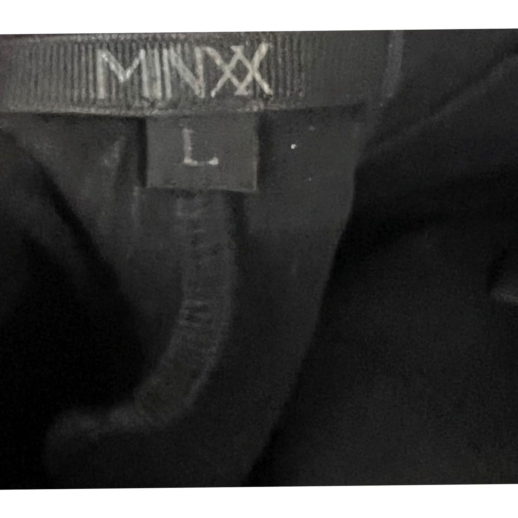 Vintage VINTAGE Minxx Leggings Faux Leather Black Pull On Pants Women’s Size L Size 36" / US 14 / IT 50 - 5 Thumbnail
