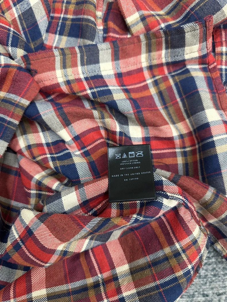 Fear of God Fear of God Flannel red shirt Size US S / EU 44-46 / 1 - 3 Thumbnail