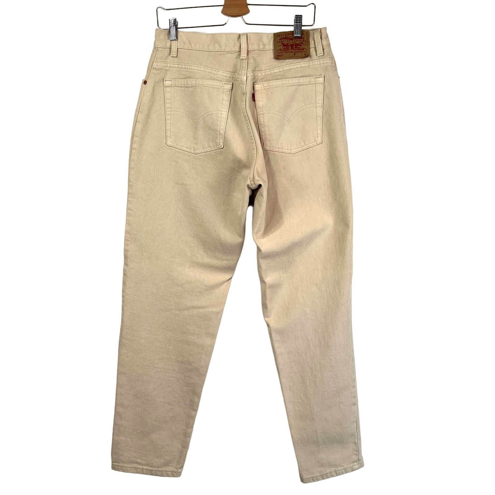 Levi's Vintage 90s Levi’s 550 Relaxed Fit Denim High Rise Irregular Size 36" / US 14 / IT 50 - 10 Thumbnail