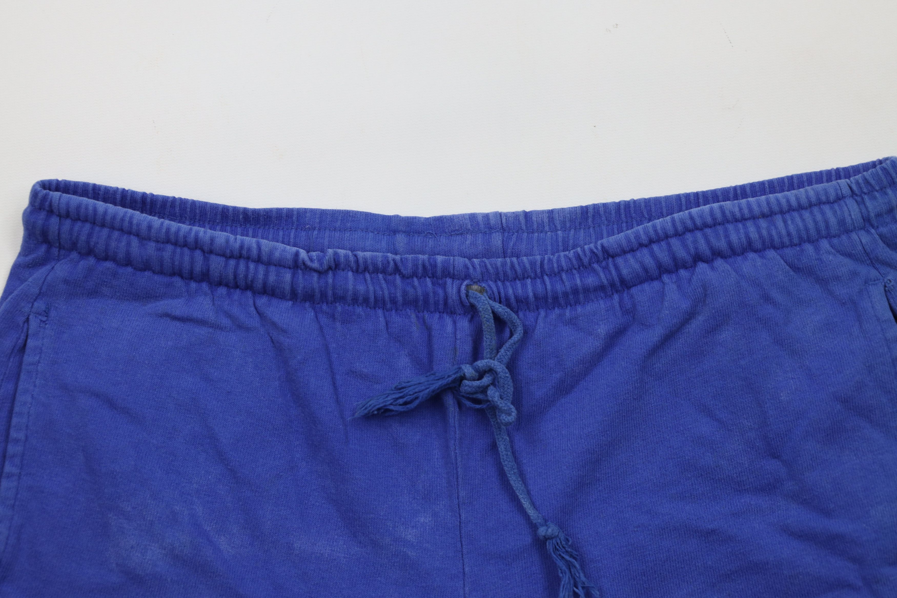 Champion Vintage 90s Champion Spell Above Knee Shorts Blue Cotton USA Size US 32 / EU 48 - 2 Thumbnail