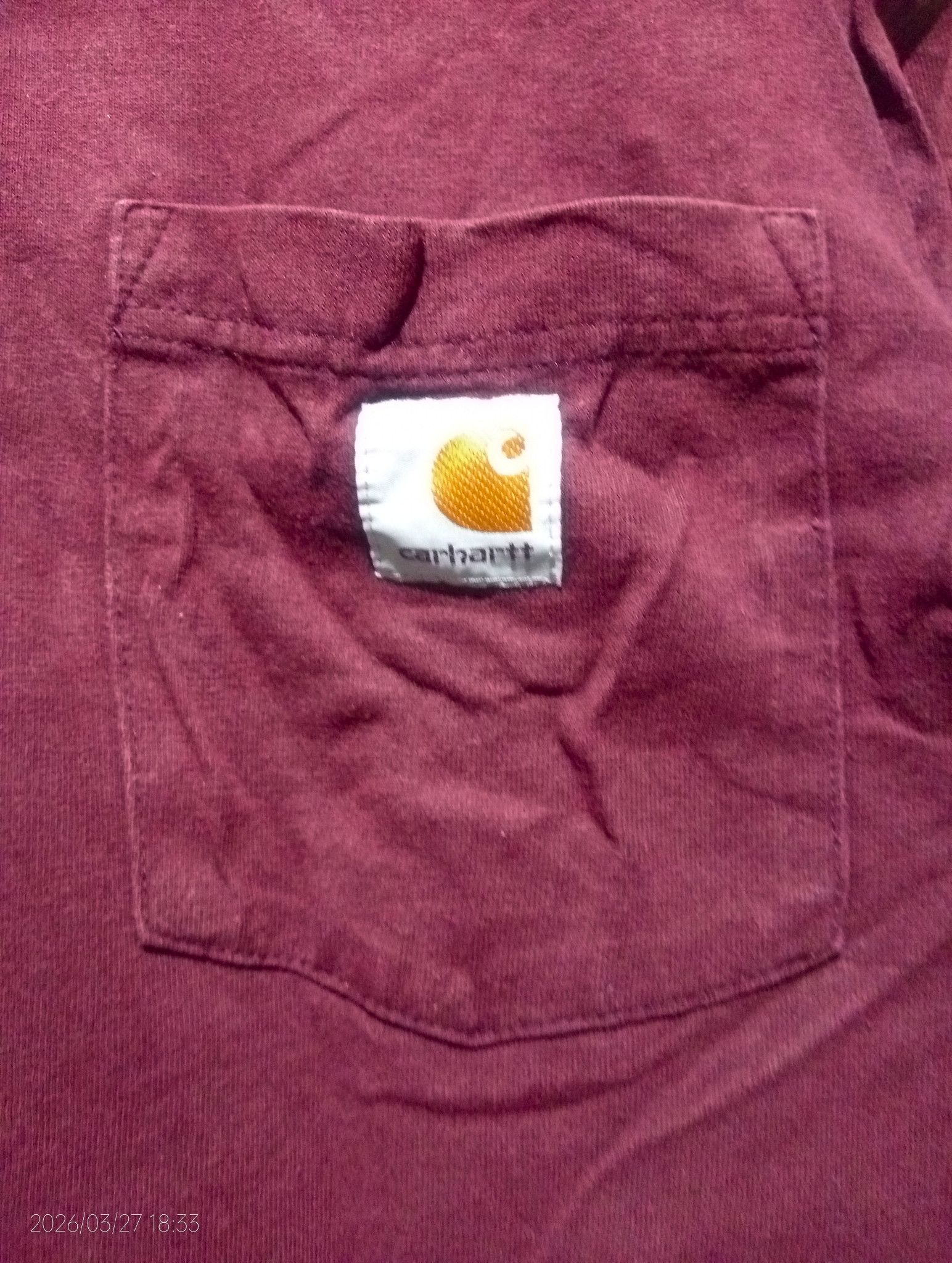 Carhartt Carhartt Pocket Tee Long Sleeve Size US L / EU 52-54 / 3 - 4 Thumbnail