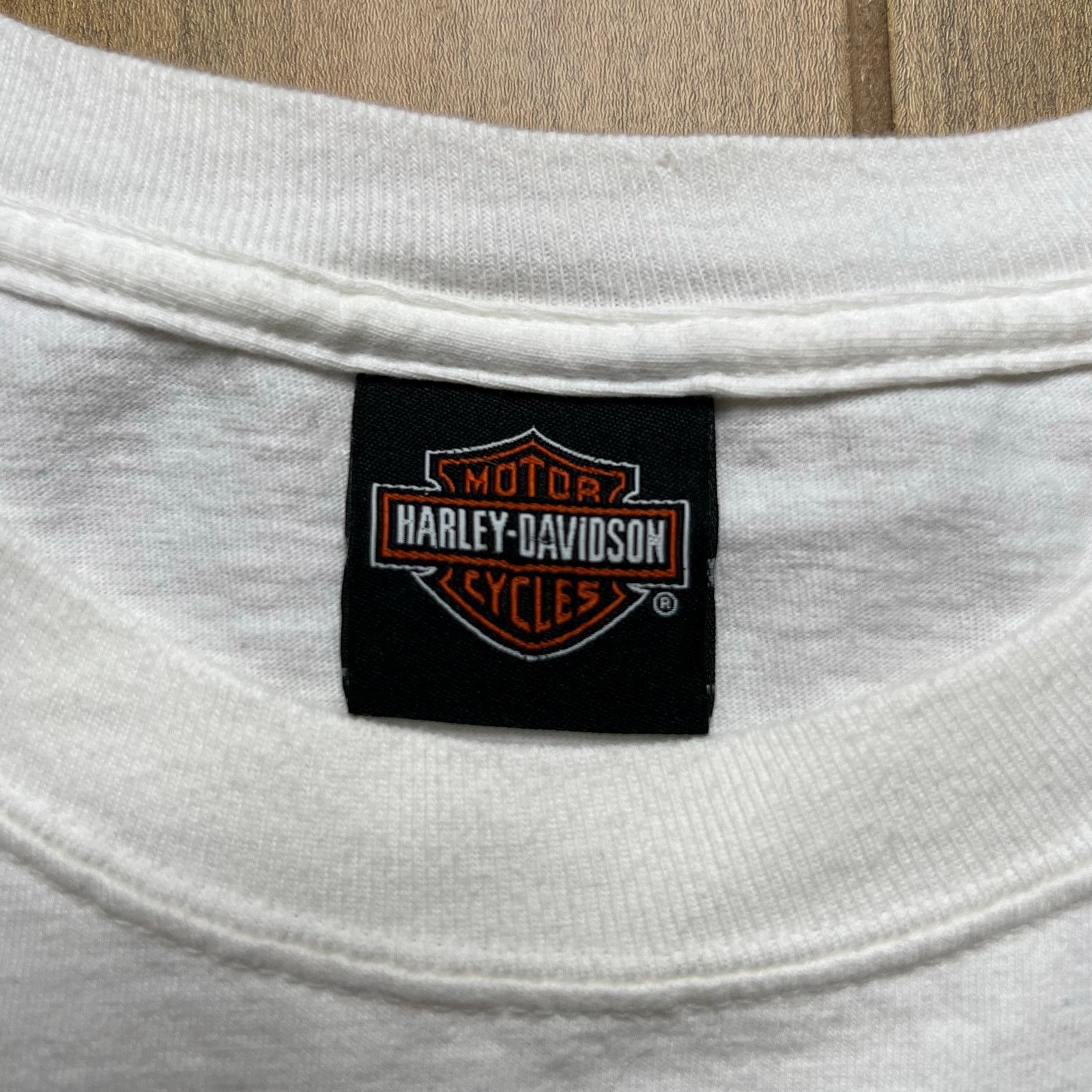 Harley Davidson Vintage Harley-Davidson Reno Nevada t-shirt Men Sz L/XL Y2K Size US XL / EU 56 / 4 - 4 Thumbnail