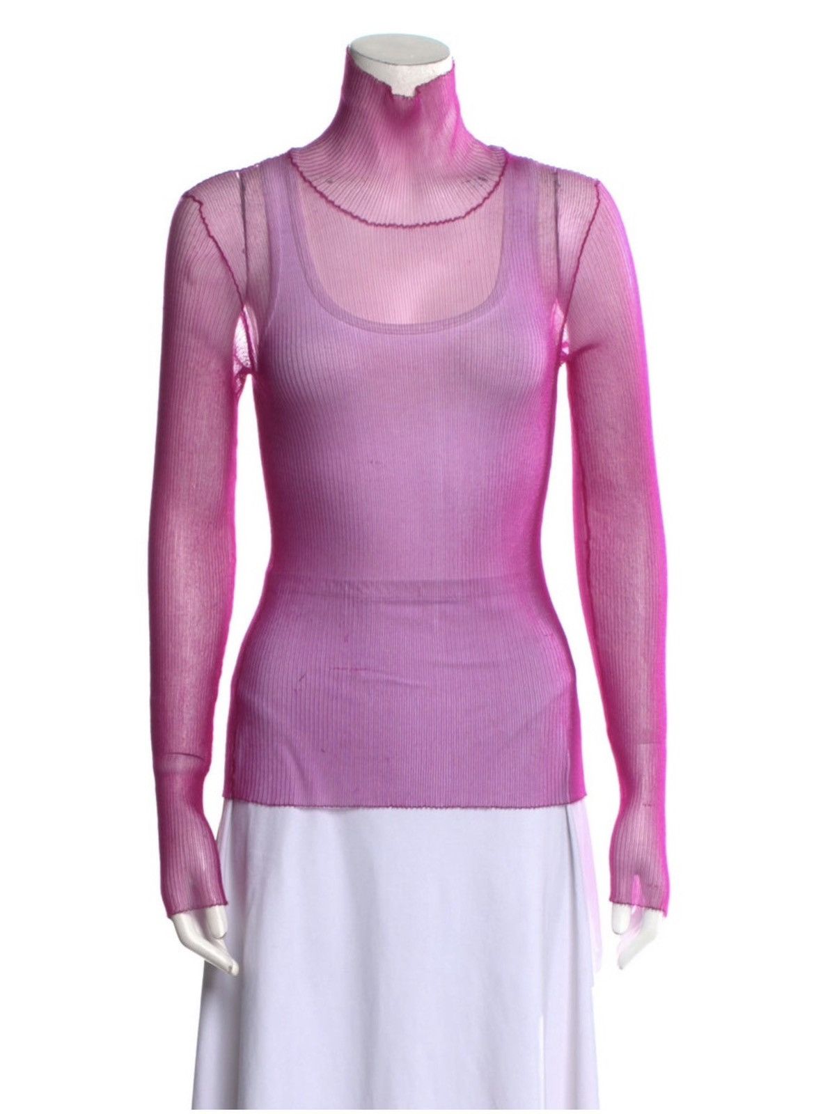 Maison Margiela Maison Margiela Turtleneck Long Sleeve Top Size M / US 6-8 / IT 42-44 - 1 Thumbnail
