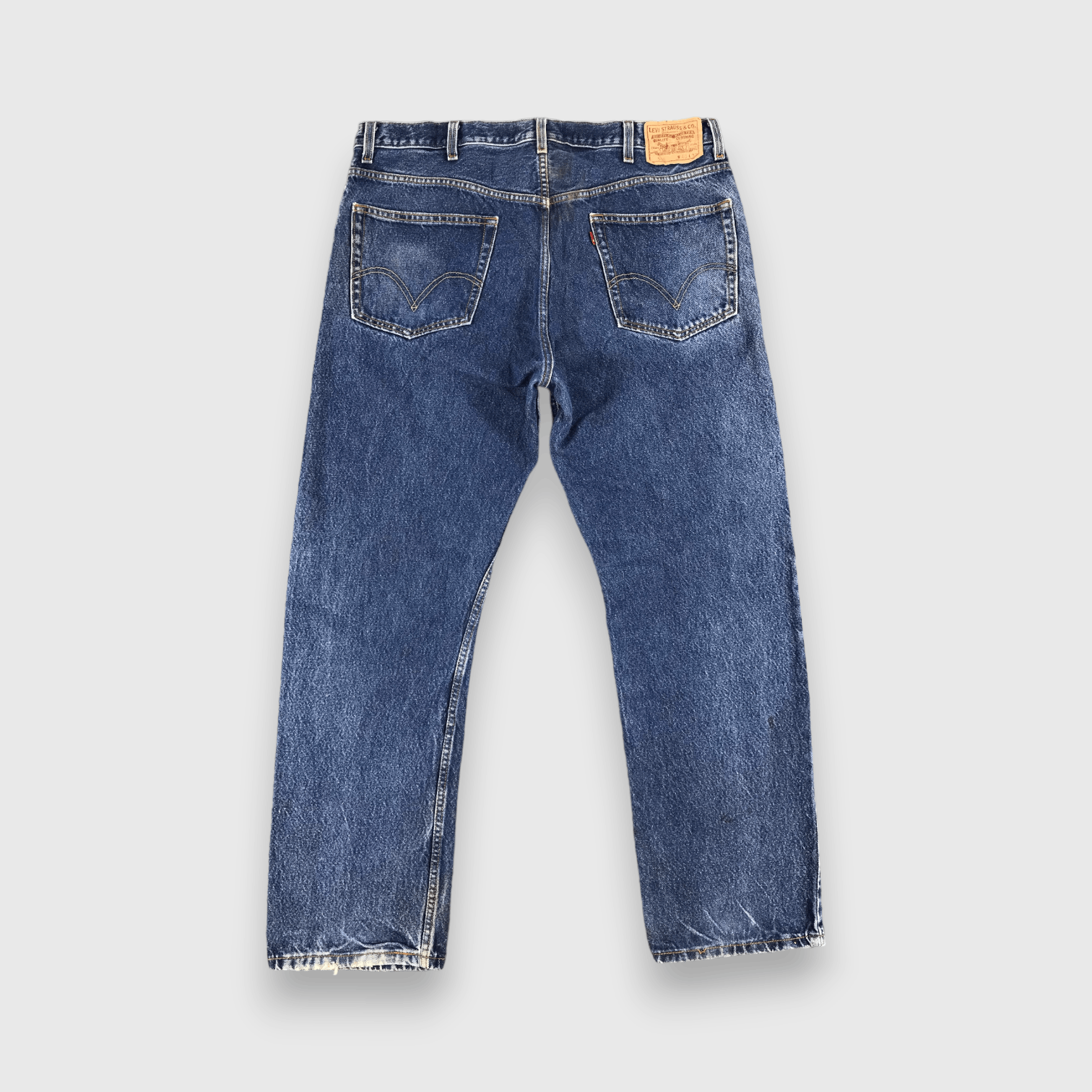 Levi's Vintage Levis Jeans Lot 505 Faded Blue Denim-J967 Size US 39 - 2 Thumbnail