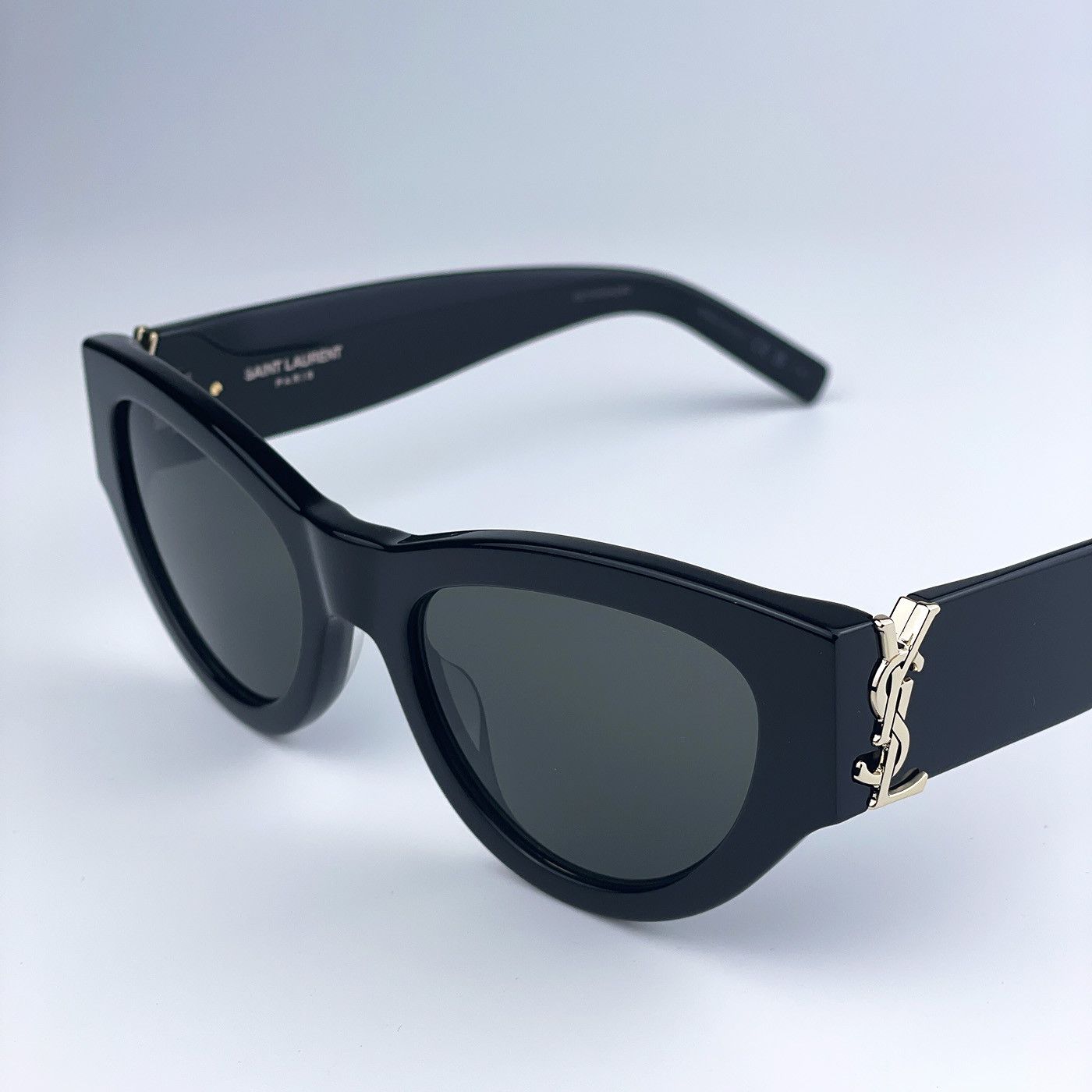 Yves Saint Laurent NEW Saint Laurent SLM94 001 Cat Eye Women Sunglasses Size ONE SIZE - 4 Thumbnail