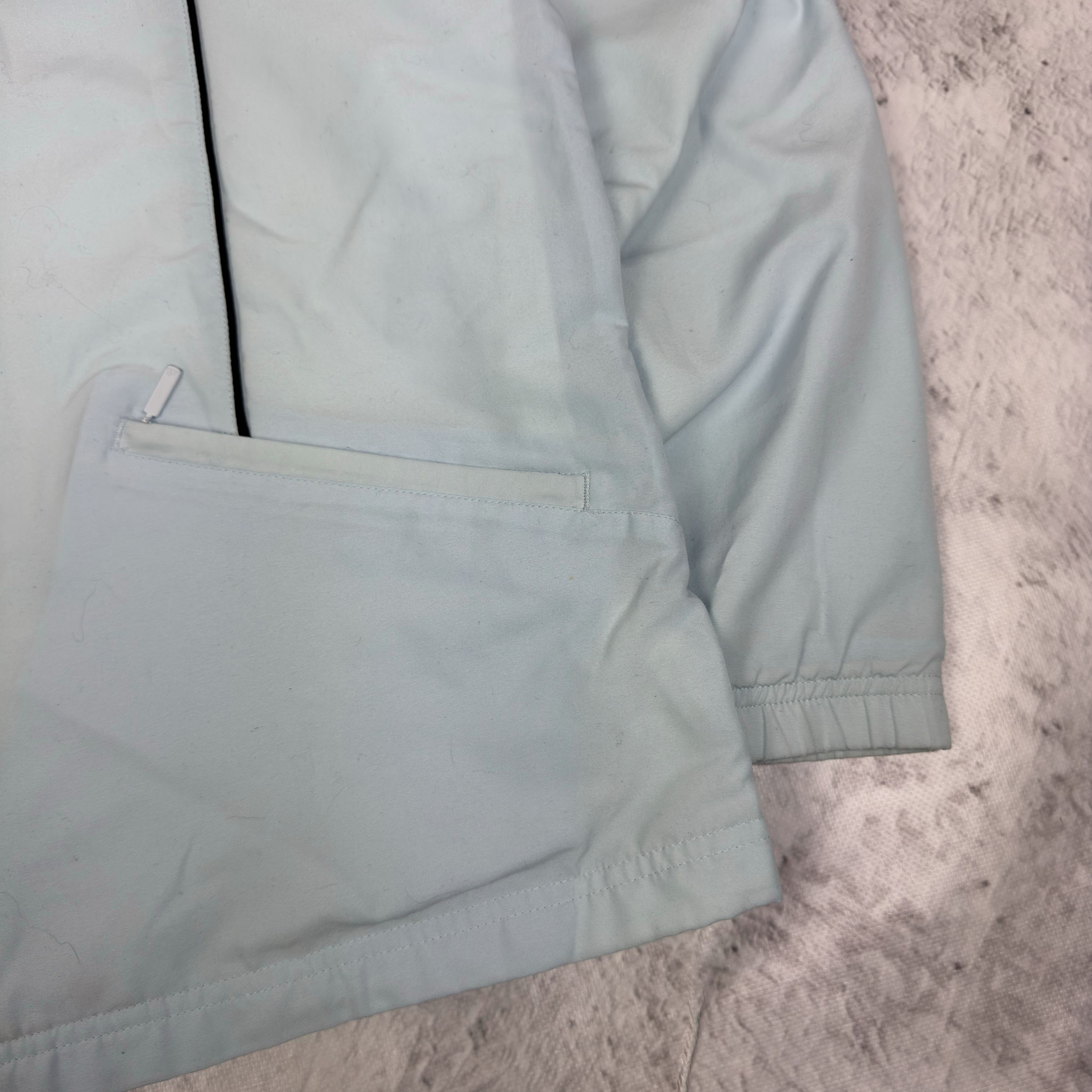 Adidas Adidas Men's Light Blue Full Zip Windbreaker Jacket Large Size US L / EU 52-54 / 3 - 4 Thumbnail