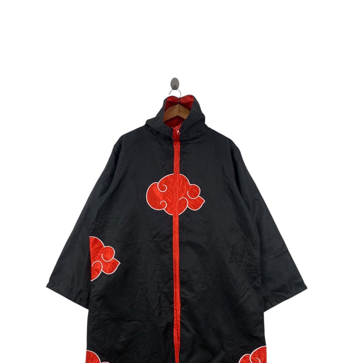 Other NARUTO SHIPPUDEN AKATSUKI Uchiha Itachi Cosplay Jacket Robe Size US XXL / EU 58 / 5 - 2 Thumbnail
