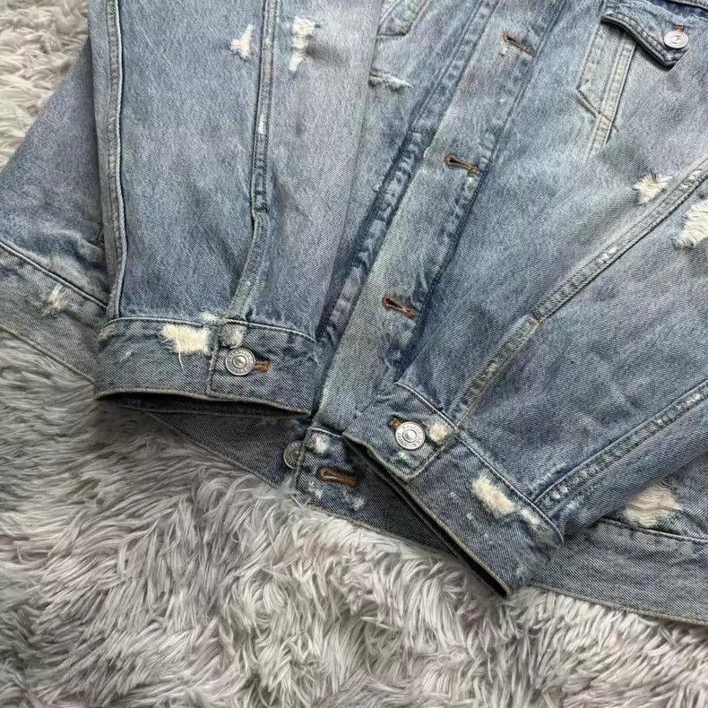 Balenciaga Balenciaga Waterfall denim jacket Size US XS / EU 42 / 0 - 3 Thumbnail