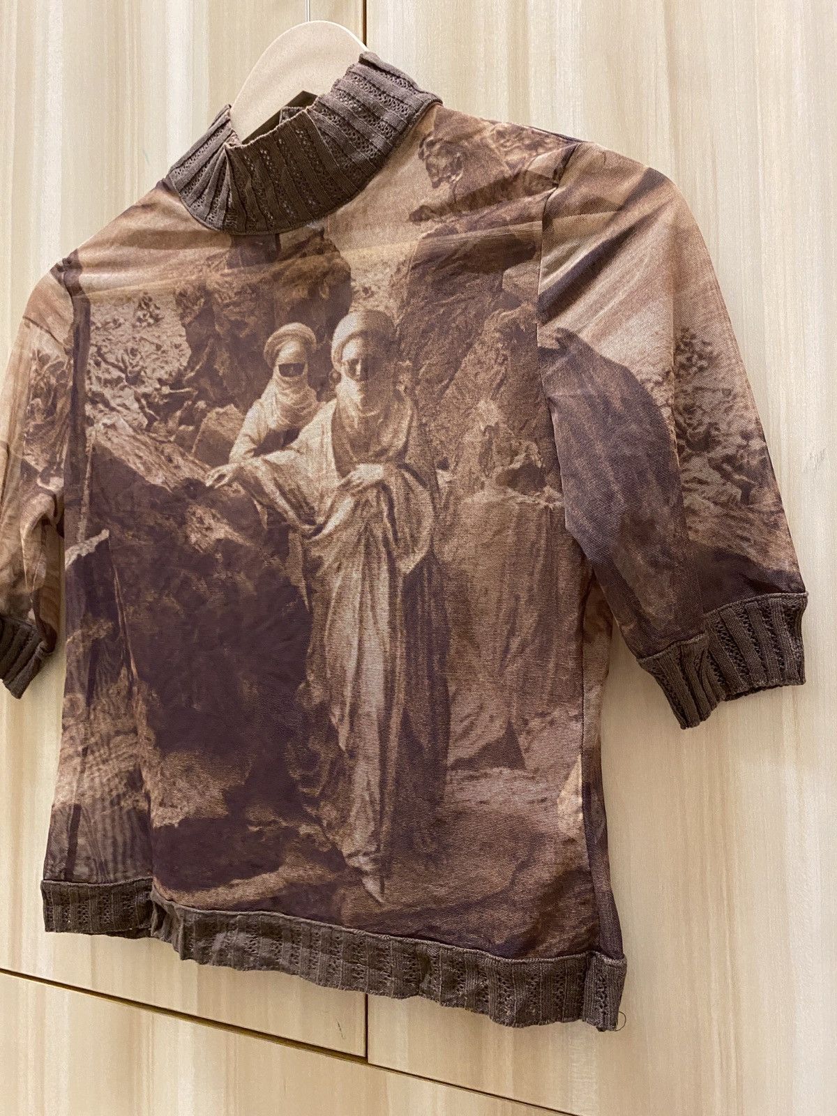 Jean Paul Gaultier Vtg SS1998 JPG Bedouin Woman Mesh Top Size S / US 4 / IT 40 - 3 Thumbnail